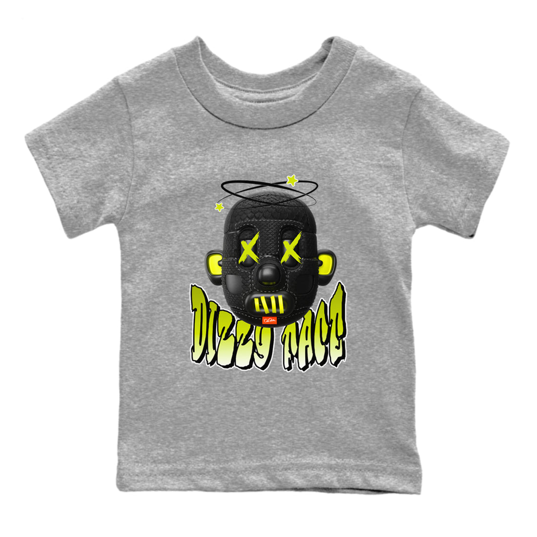 Dunk Halloween shirt to match jordans Dizzy Face sneaker tees halloween horror nights Nike Dunk Halloween Drip Gear Zone Baby Toddler Heather Grey 2 T-Shirt
