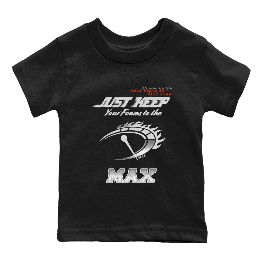 Foams One Jin shirts to match jordans Do It To The Max sneaker match tees Air Foamposite One Jin match shoes to clothes Drip Gear Zone Youth Baby Black 2 tee