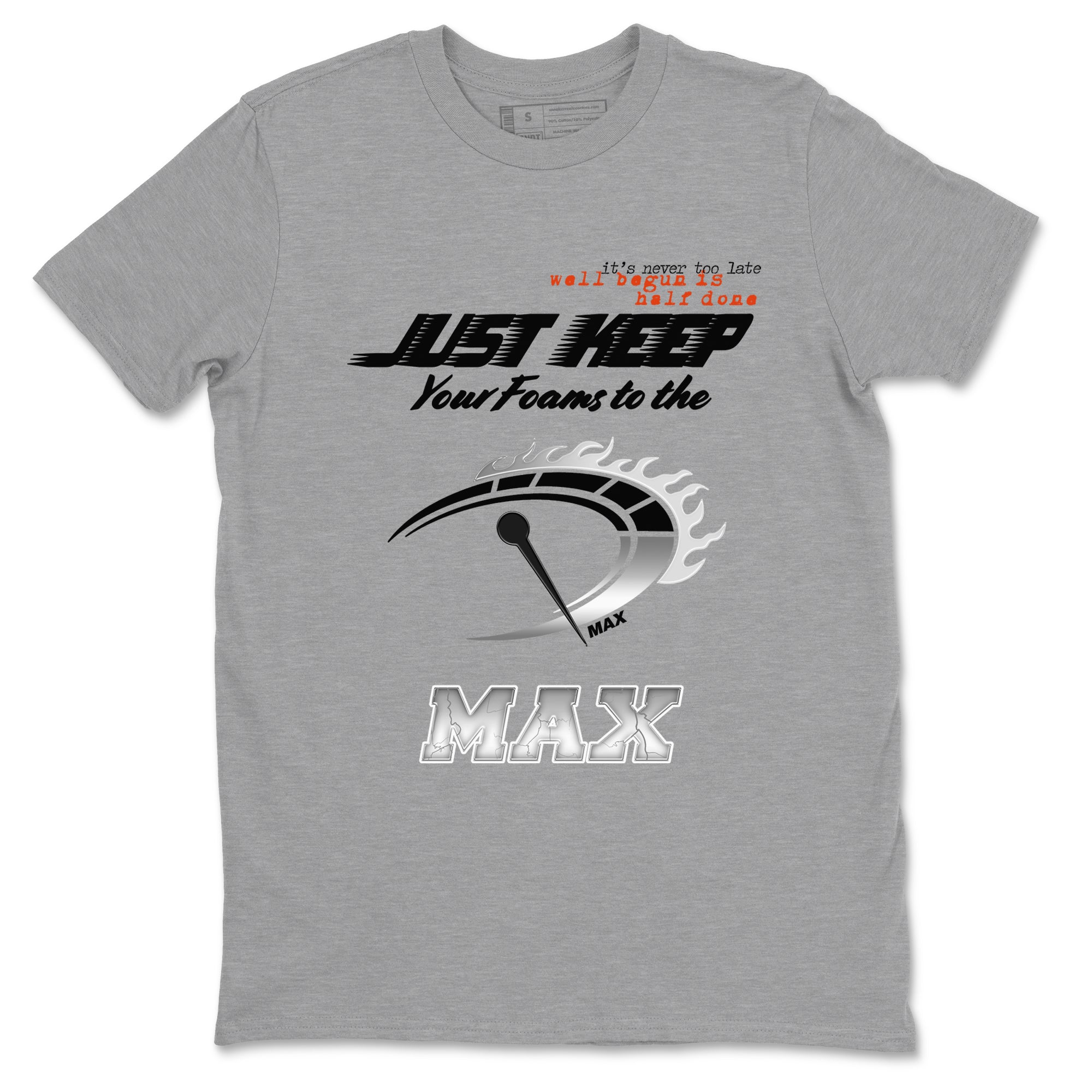Foams One Jin shirts to match jordans Do It To The Max sneaker match tees Air Foamposite One Jin match shoes to clothes Drip Gear Zone unisex cotton Heather Grey 2 shirts