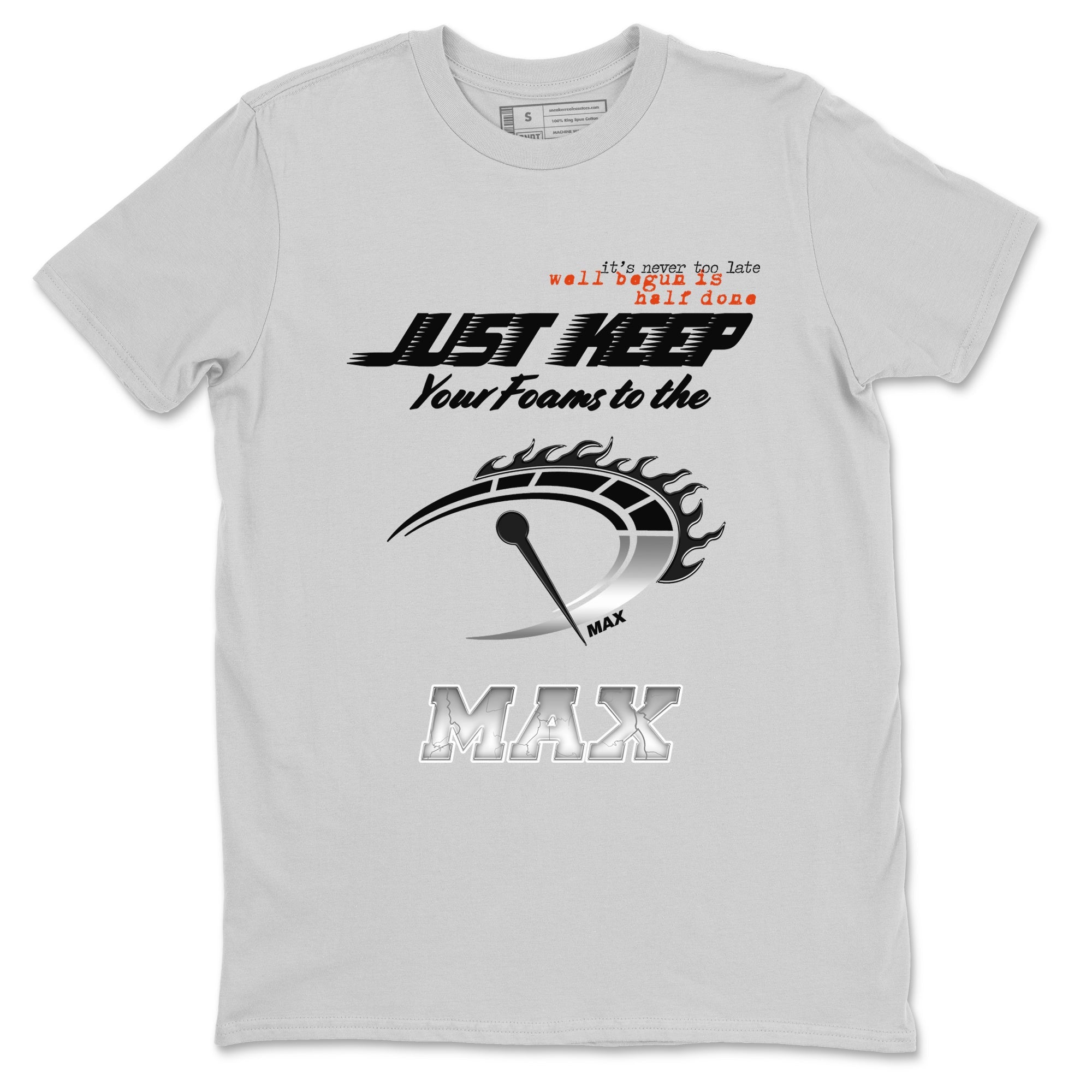 Foams One Jin shirts to match jordans Do It To The Max sneaker match tees Air Foamposite One Jin match shoes to clothes Drip Gear Zone unisex cotton Silver 2 shirts