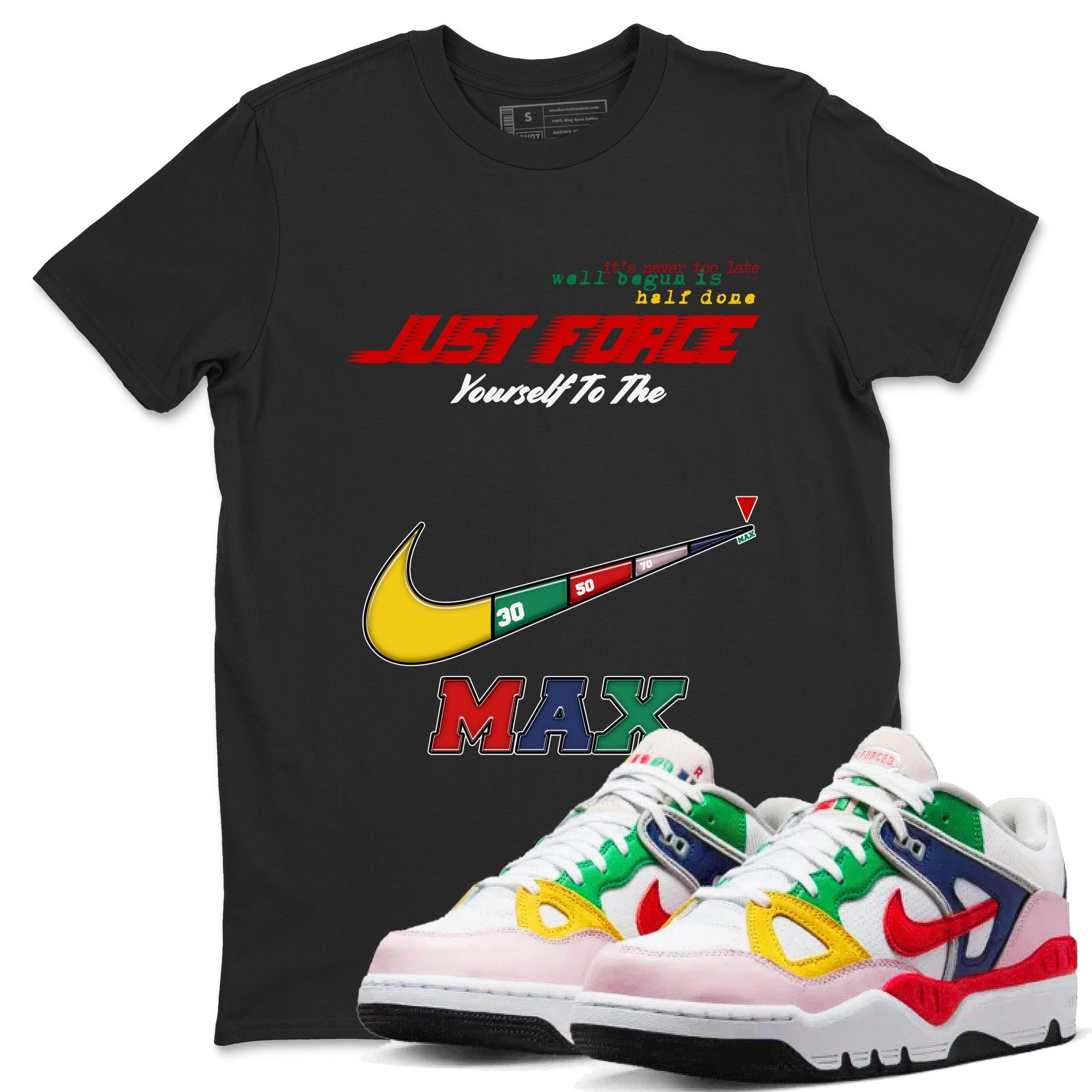 AF 3 Nigo shirtsto match jordans Do It To The Max sneaker match tees Air Force 3 Low x Nigo Blue Void and Tour Yellow match shoes to clothes Drip Gear Zone unisex cotton Black 1 shirts