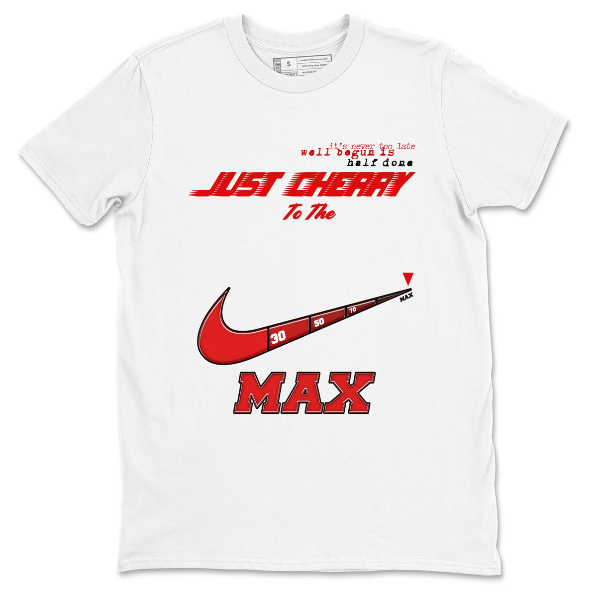 11s Cherry shirts to match jordans Do It To The Max sneaker match tees Air Jordan 11 Retro Cherry match shoes to clothes Drip Gear Zone unisex cotton White 2 shirts