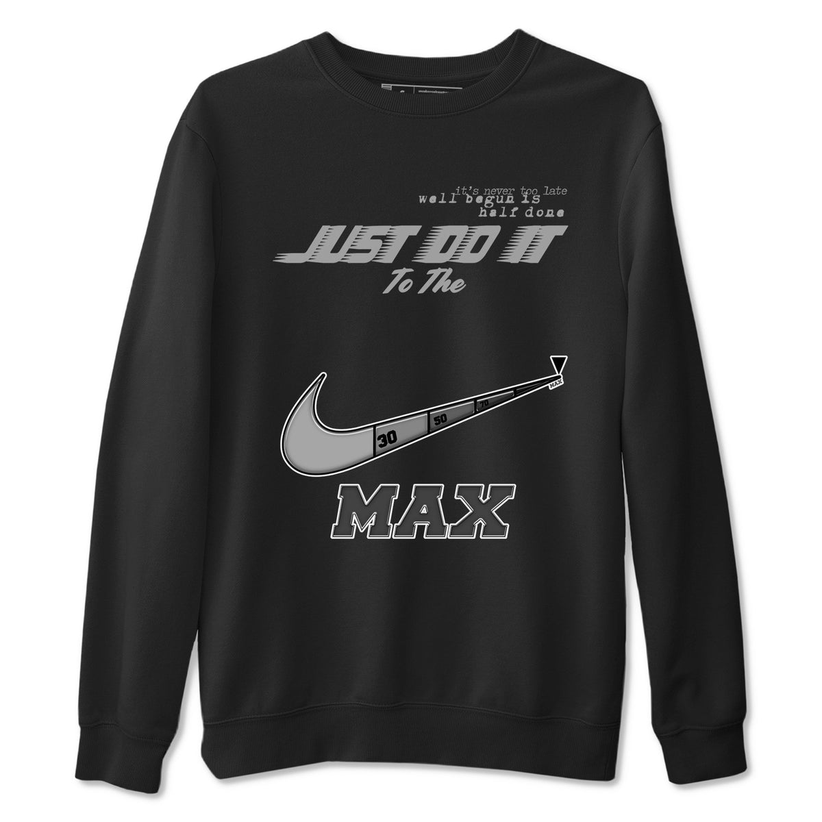 12s Black Wolf Grey shirts to match jordans Do It To The Max sneaker match tees AJ12 Barons match shoes to clothes Drip Gear Zone unisex cotton Black 2 shirts