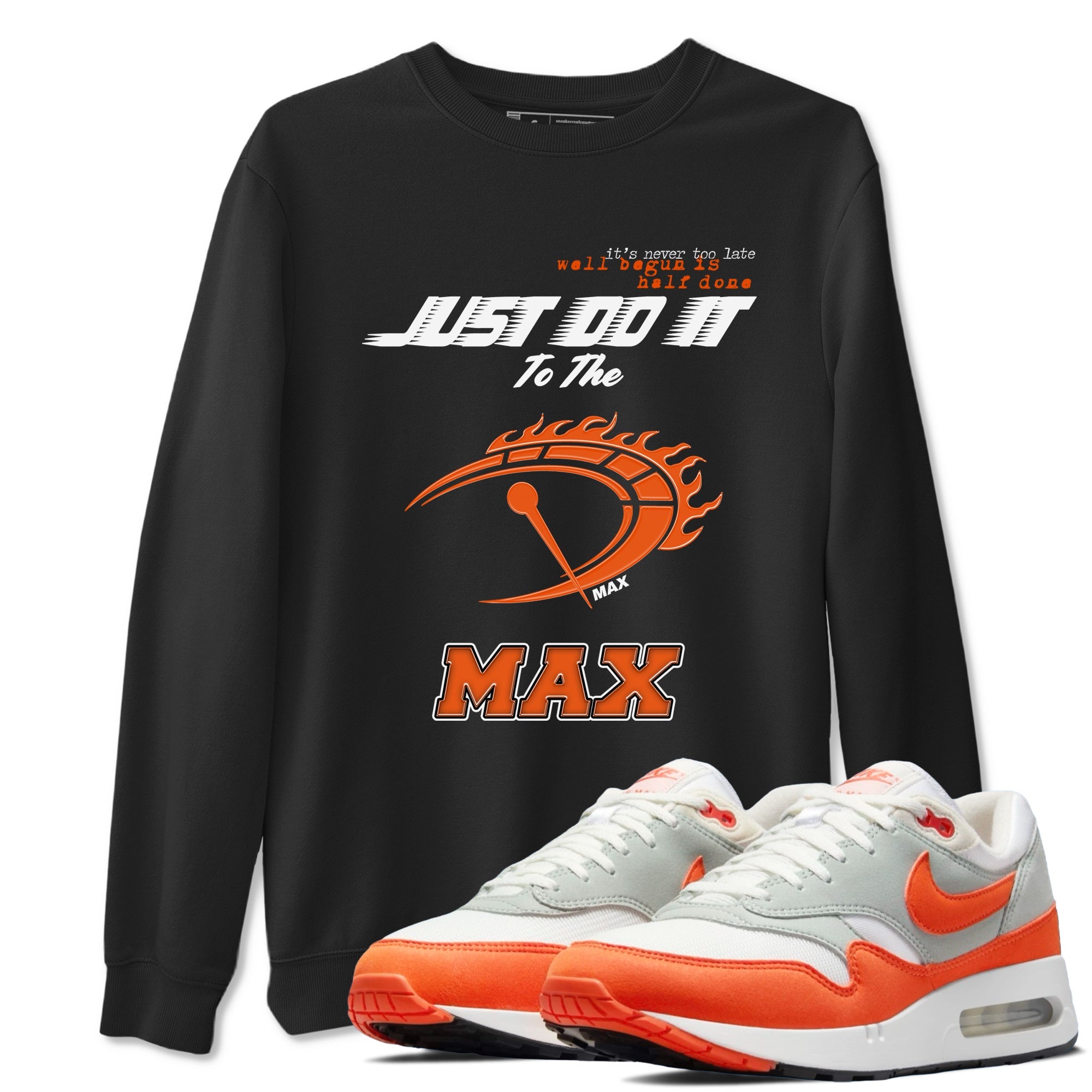 Air Max 1 OG '86 'Summit White and Cosmic Clay shirts to match jordans Do It To The Max sneaker match tees Air Max 1 Cosmic Clay match shoes to clothes Drip Gear Zone unisex cotton Black 1 shirts
