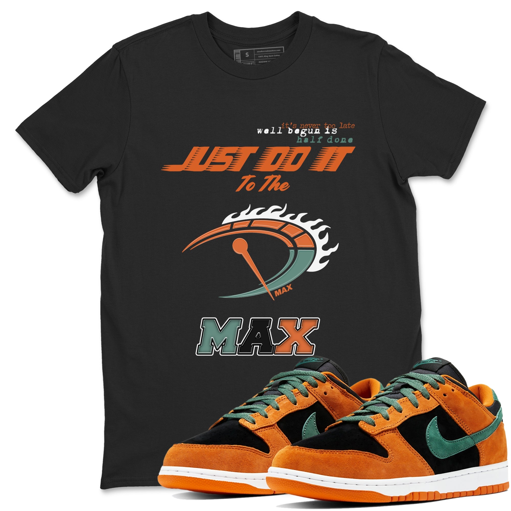 Dunk Ceramic shirts to match jordans Do It To The Max sneaker match tees Dunk Ceramic match shoes to clothes Drip Gear Zone unisex cotton Black 1 shirts