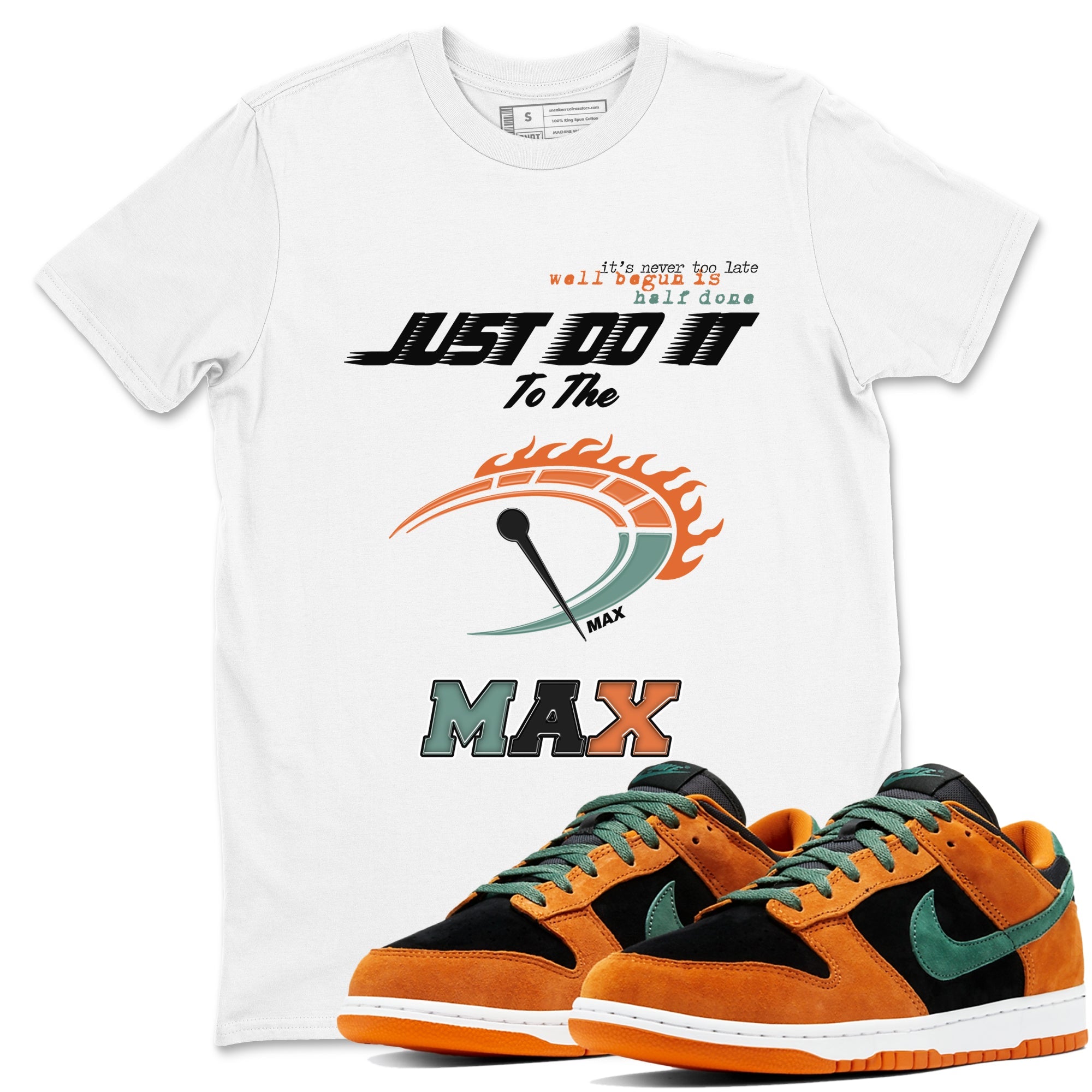 Dunk Ceramic shirts to match jordans Do It To The Max sneaker match tees Dunk Ceramic match shoes to clothes Drip Gear Zone unisex cotton White 1 shirts