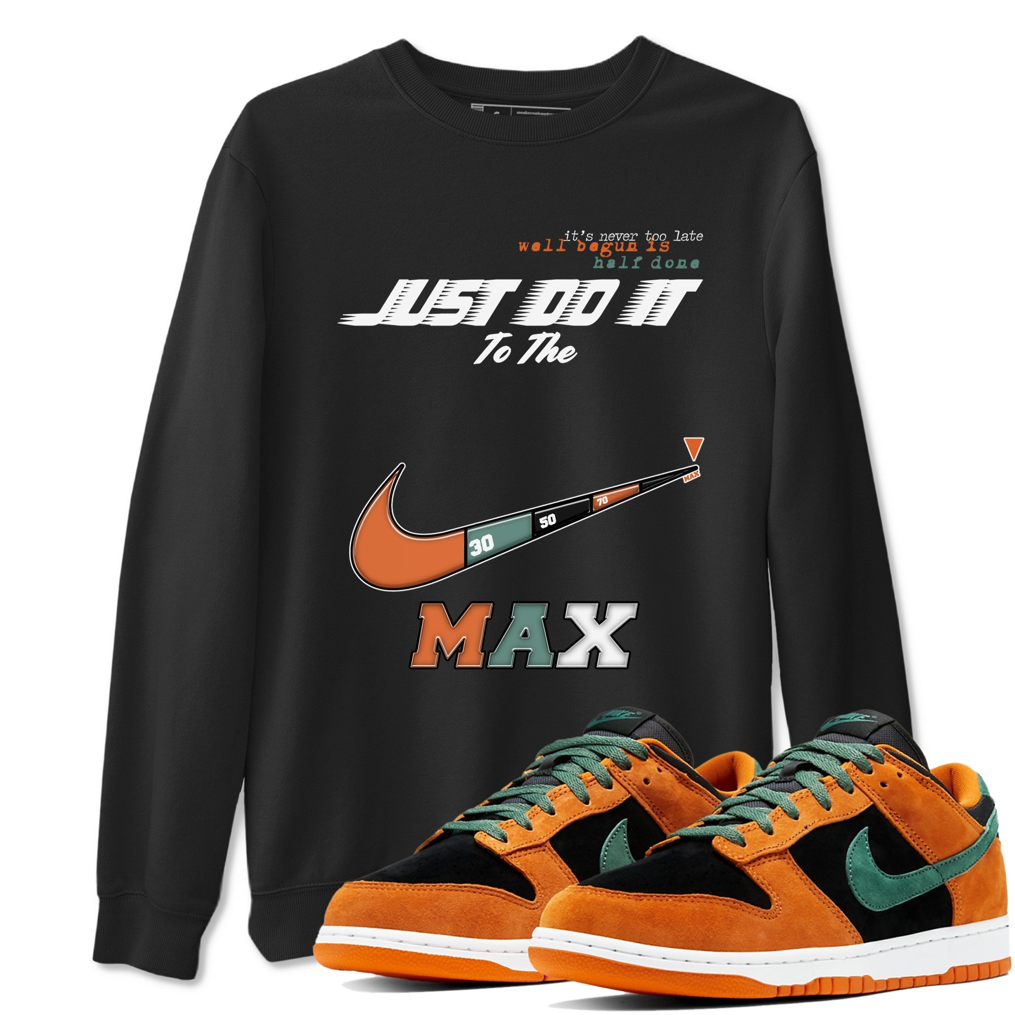 Dunk Ceramic shirts to match jordans Do It To The Max sneaker match tees Dunk Low Ceramic match shoes to clothes Drip Gear Zone unisex cotton Black 1 shirts