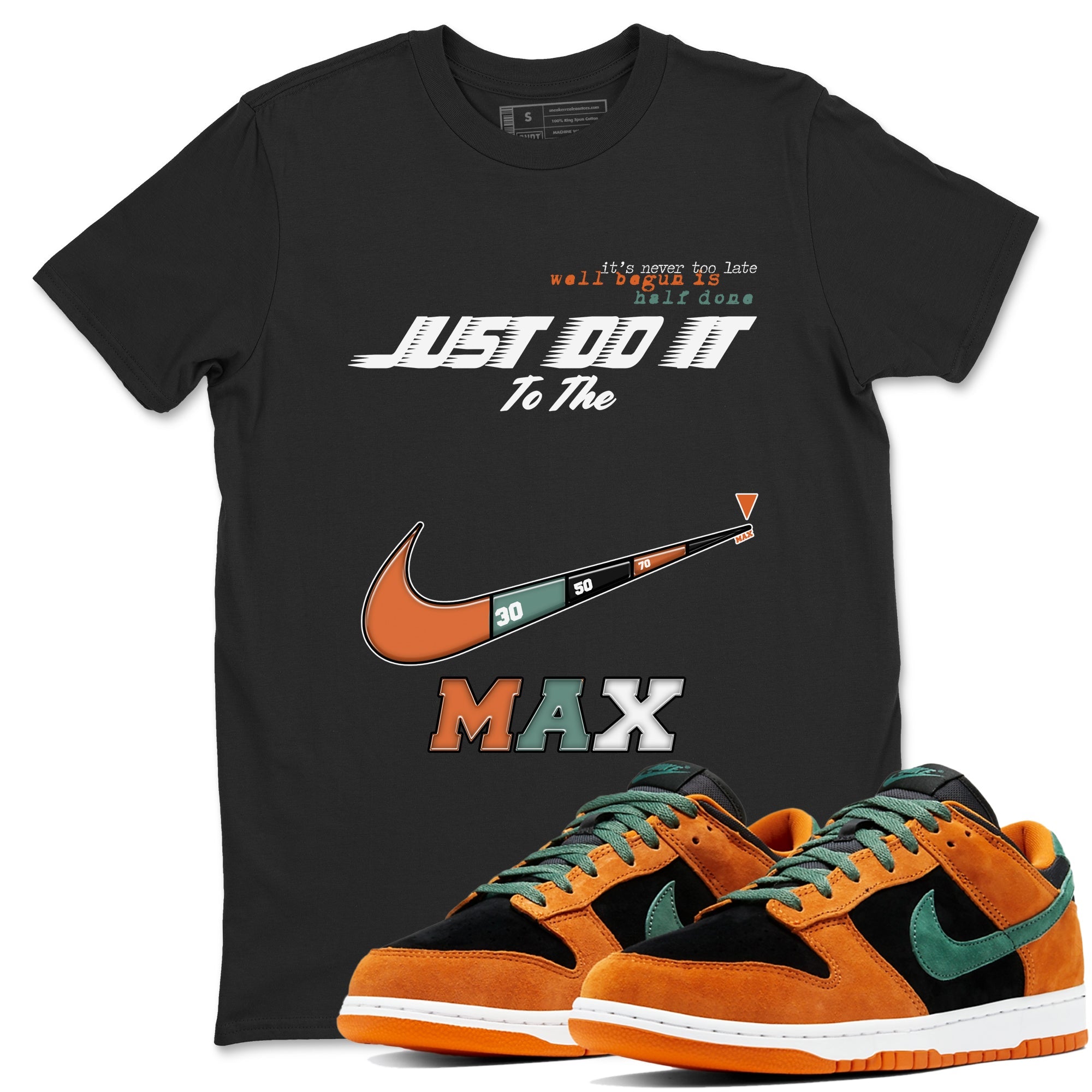 Dunk Ceramic shirts to match jordans Do It To The Max sneaker match tees Dunk Low Ceramic match shoes to clothes Drip Gear Zone unisex cotton Black 1 shirts