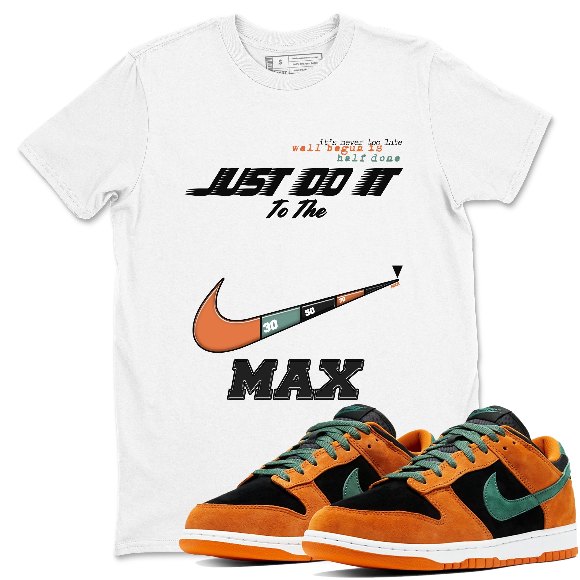 Dunk Ceramic shirts to match jordans Do It To The Max sneaker match tees Dunk Low Ceramic match shoes to clothes Drip Gear Zone unisex cotton White 1 shirts