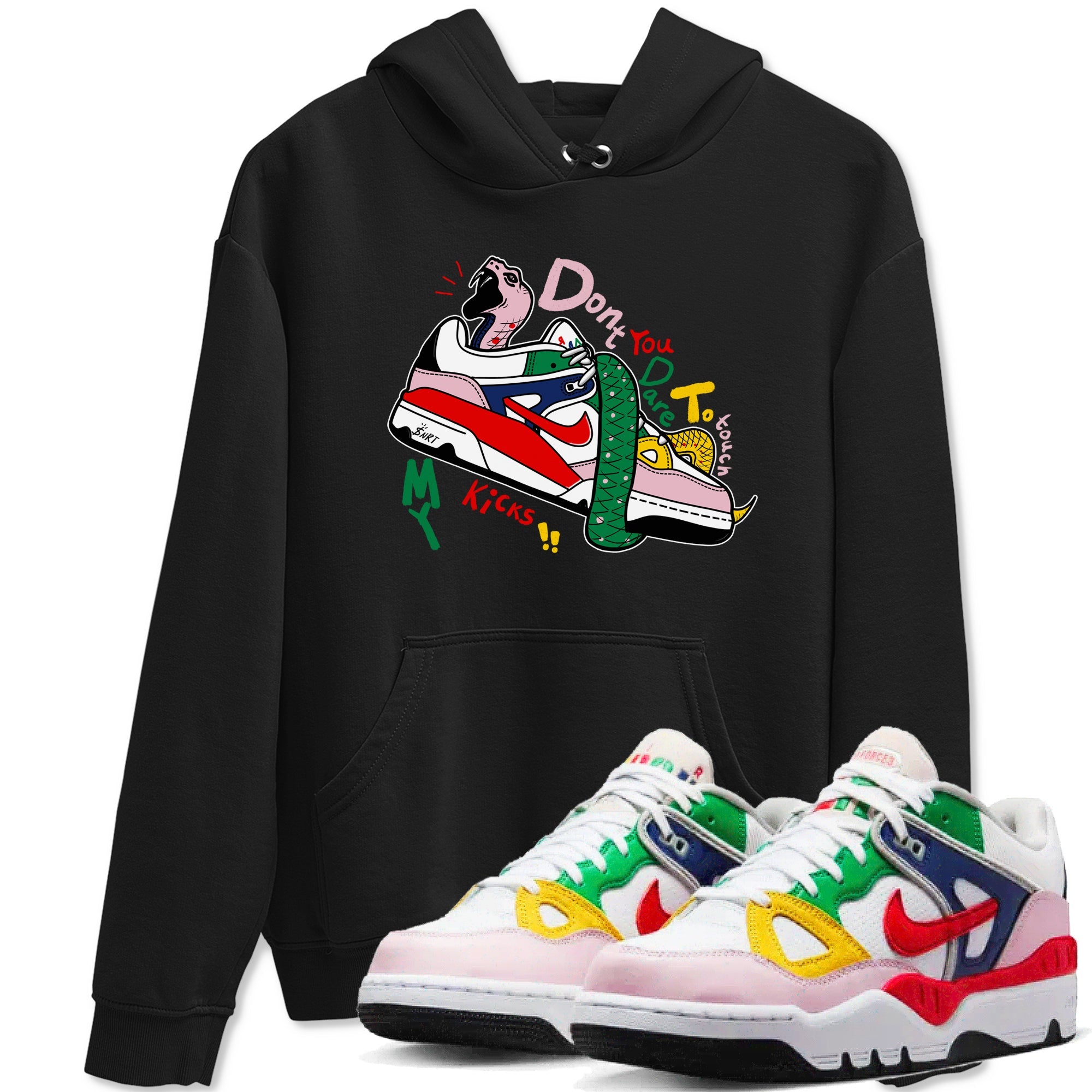 AF 3 Nigo shirtsto match jordans Don't Touch My Kicks sneaker match tees Air Force 3 Low x Nigo Blue Void and Tour Yellow match shoes to clothes Drip Gear Zone unisex cotton Black 1 shirts