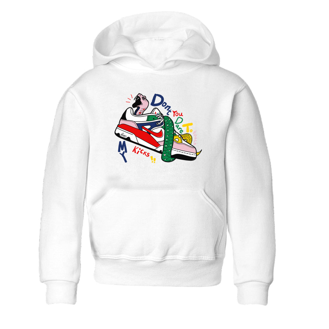 AF 3 Nigo shirtsto match jordans Don't Touch My Kicks sneaker match tees Air Force 3 Low x Nigo Blue Void and Tour Yellow match shoes to clothes Drip Gear Zone Youth Baby White 2 tee