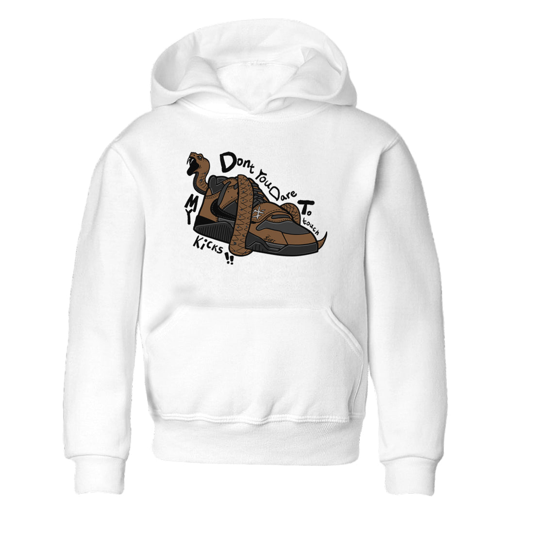 Jordan Jumpman Jack TR Travis Scott Dark Mocha shirts to match jordans Don't Touch My Kicks sneaker match tees Jordan Jumpman Jack Travis Scott Dark Mocha match shoes to clothes Drip Gear Zone Youth Baby White 2 tee