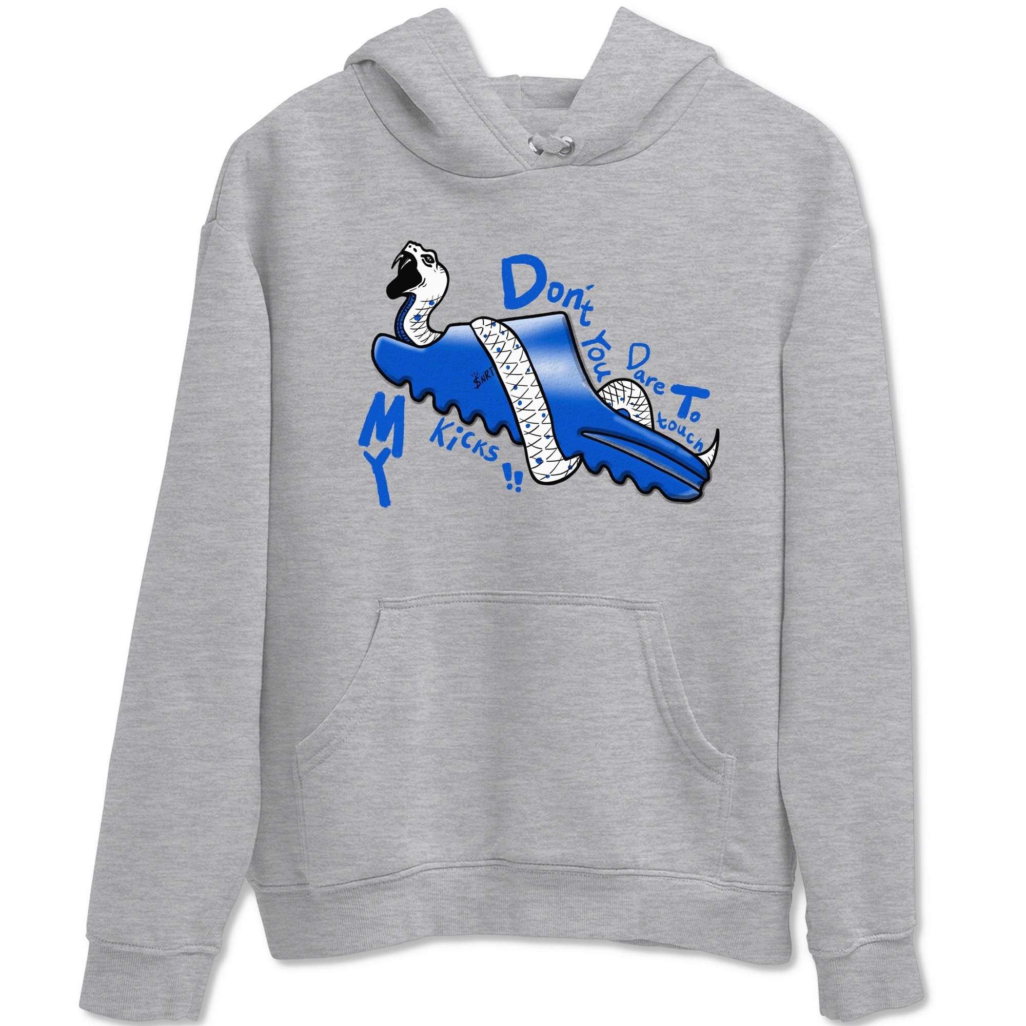 Yeezy Slide Azure shirts to match jordans Don't Touch My Kicks sneaker match tees Yeezy Slide Azure Drip Gear Zone streetwear brand Heather Grey 2 unisex cotton tee