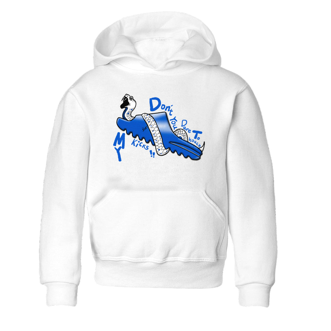 Yeezy Slide Azure shirts to match jordans Don't Touch My Kicks sneaker match tees Yeezy Slide Azure Drip Gear Zone streetwear brand Baby and Youth White 2 cotton tee