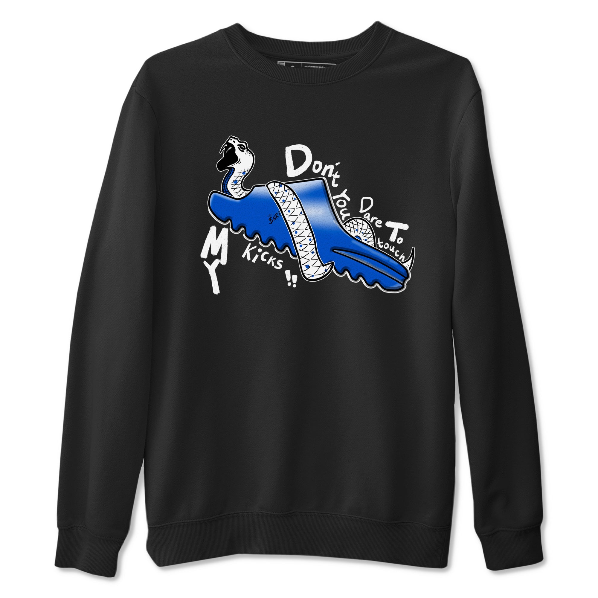 Yeezy Slide Azure shirts to match jordans Don't Touch My Kicks sneaker match tees Yeezy Slide Azure Drip Gear Zone streetwear brand Black 2 unisex cotton tee