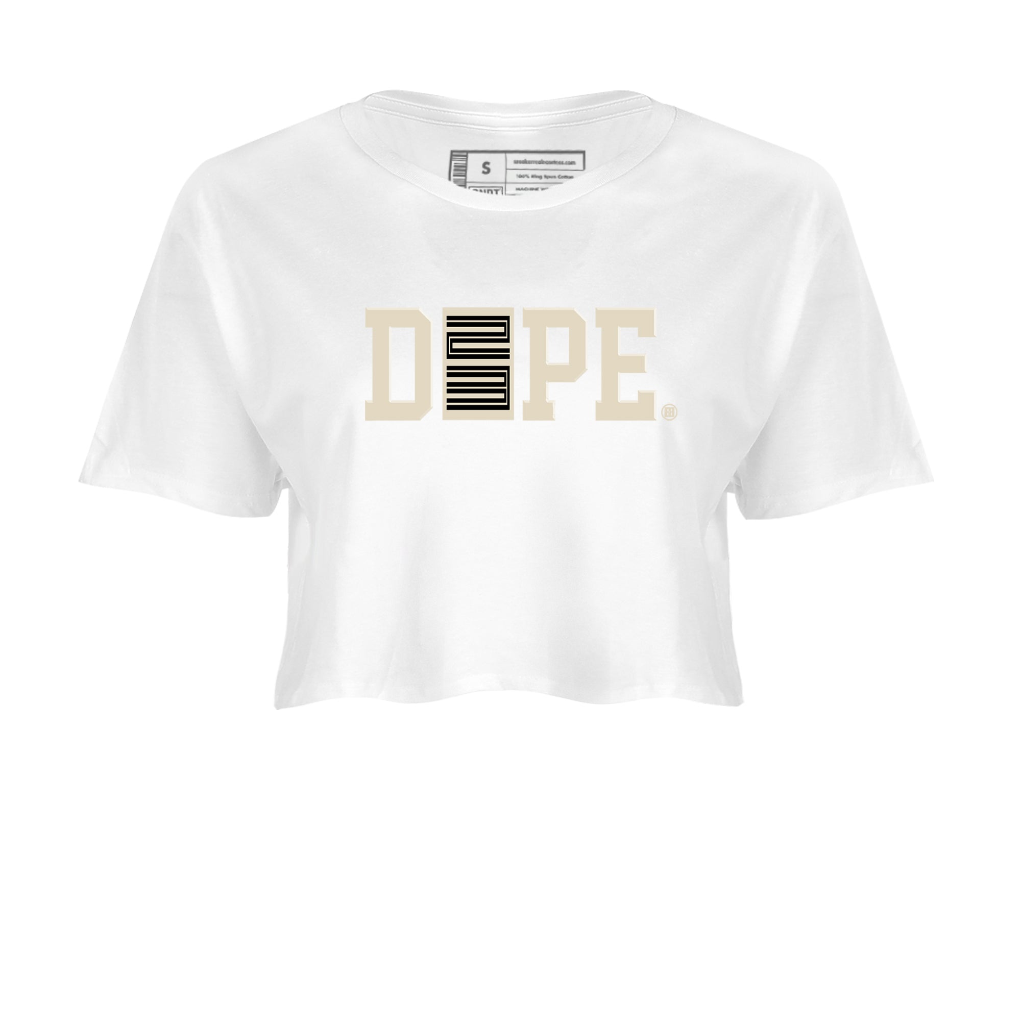 Sneaker Threads  Sneaker Tees To Match Air Foamposite One Pearl  Dope 23 Crop Tee White 2. Perfect for Jordan releases 2025 colorways.