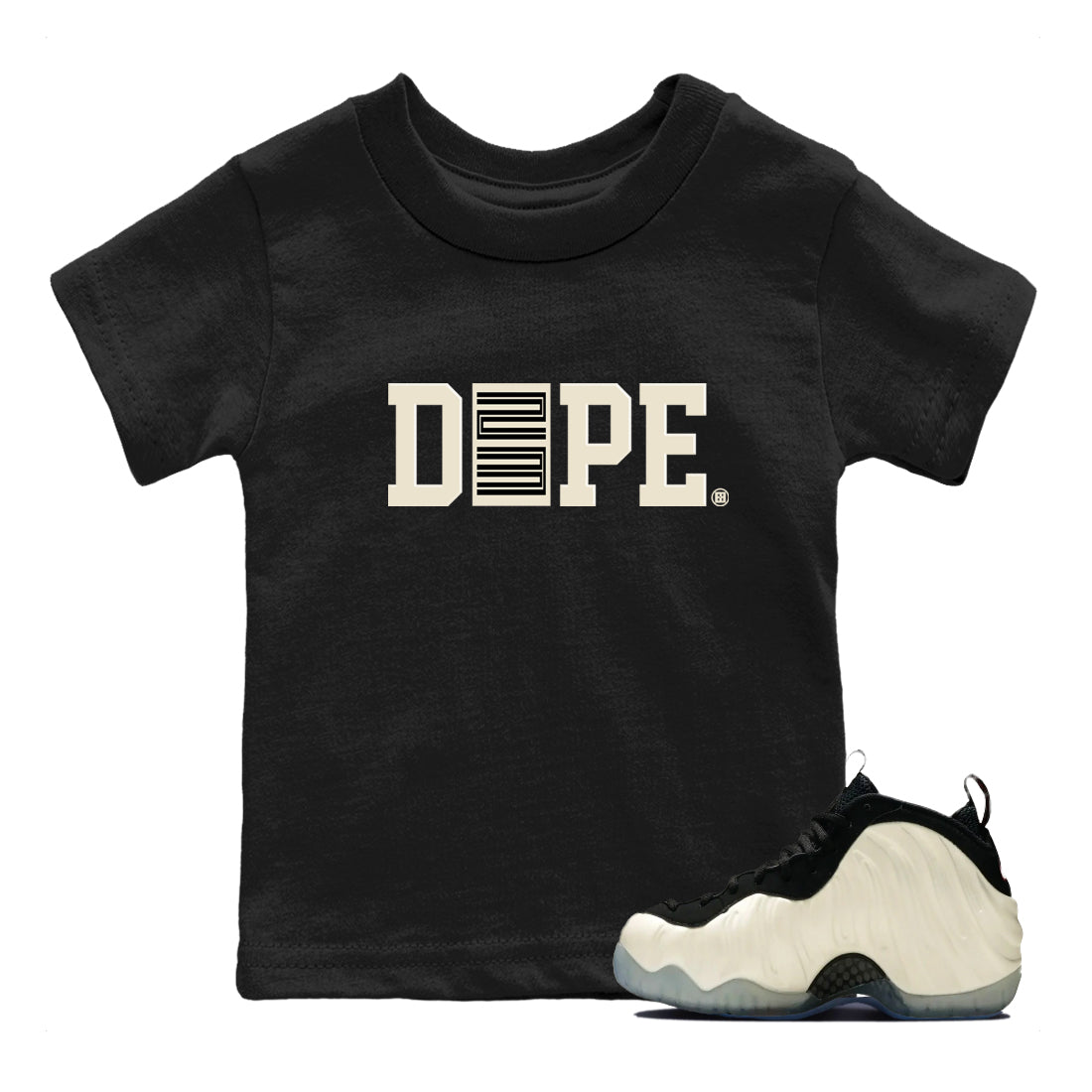 Sneaker Threads  Sneaker Tees To Match Air Foamposite One Pearl  Dope 23 Youth Graphic Tee Black 1. Perfect for Jordan releases 2025 colorways.