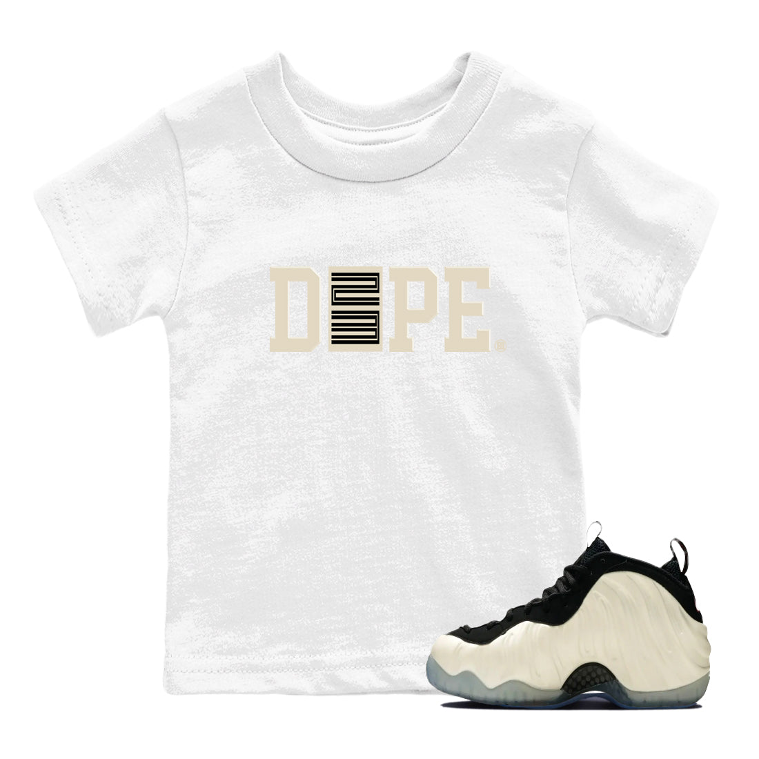 Sneaker Threads  Sneaker Tees To Match Air Foamposite One Pearl  Dope 23 Youth Graphic Tee White 1. Perfect for Jordan releases 2025 colorways.
