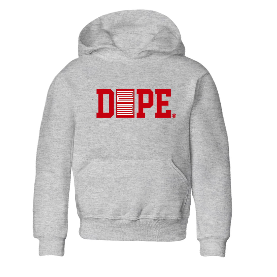 Sneaker match tees  Sneaker Tees To Match Air Jordan 5 Fire Red Shoes  Dope 23 Kids T-Shirt Heather Grey 2