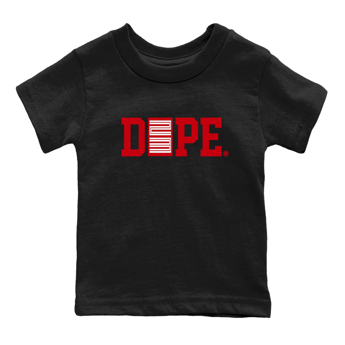 Sneaker match tees  Sneaker Tees To Match Air Jordan 5 Fire Red Shoes  Dope 23 Kids T-Shirt Black 2