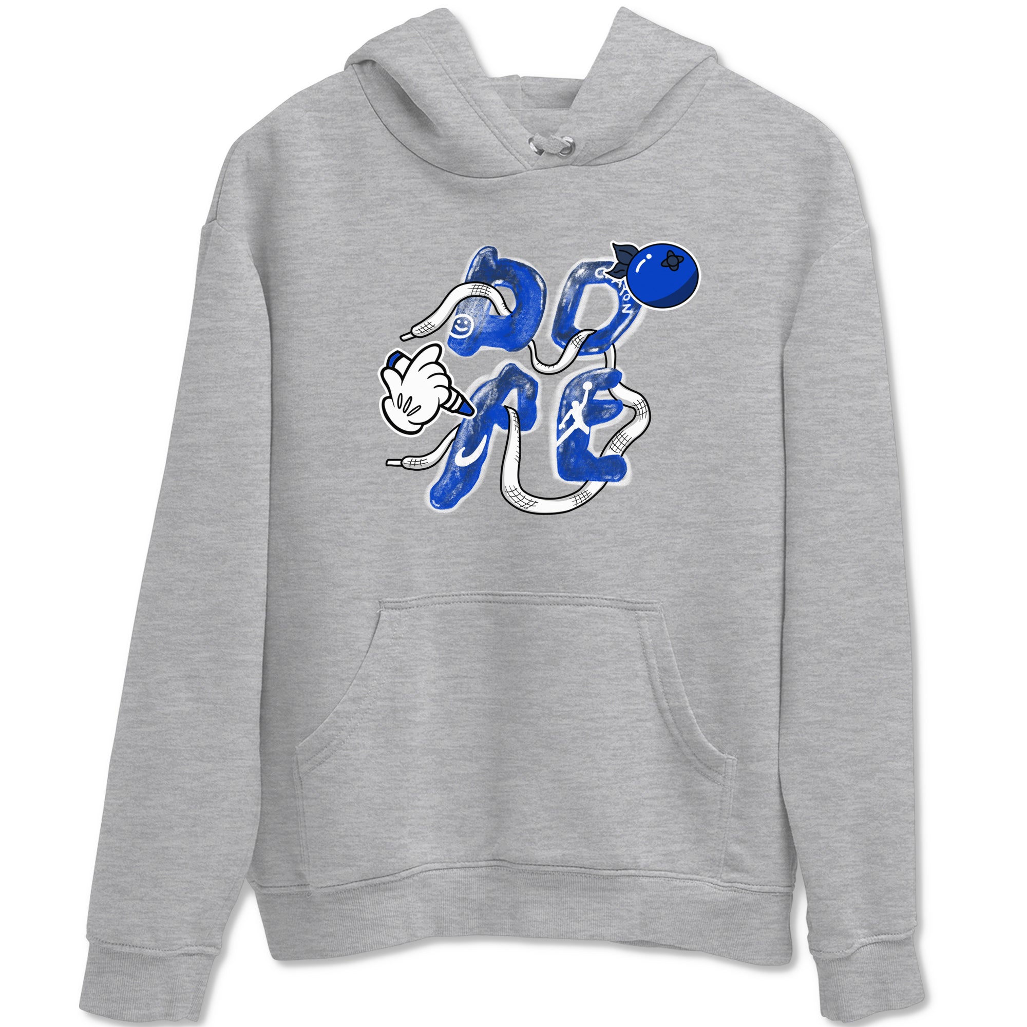 12s Blueberry shirts to match jordans Dope sneaker match tees Air Jordan 12 Blueberry Drip Gear Zone unisex cotton Heather Grey 2 crew neck shirts