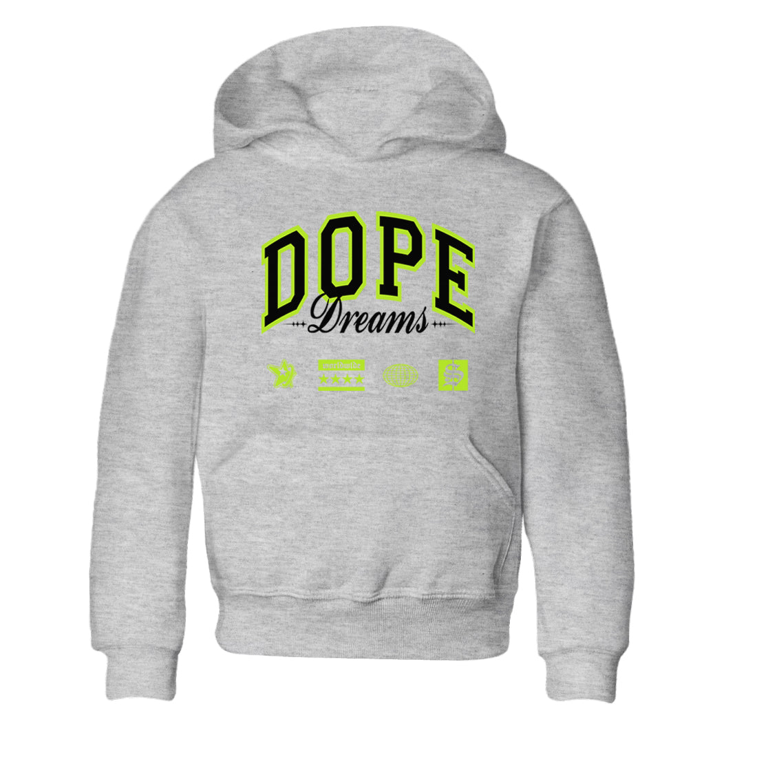 AF1 Volt shirts to match jordans Dope Dreams sneaker match tees Air Force 1 Volt match shoes to clothes Drip Gear Zone Youth Baby Heather Grey 2 tee