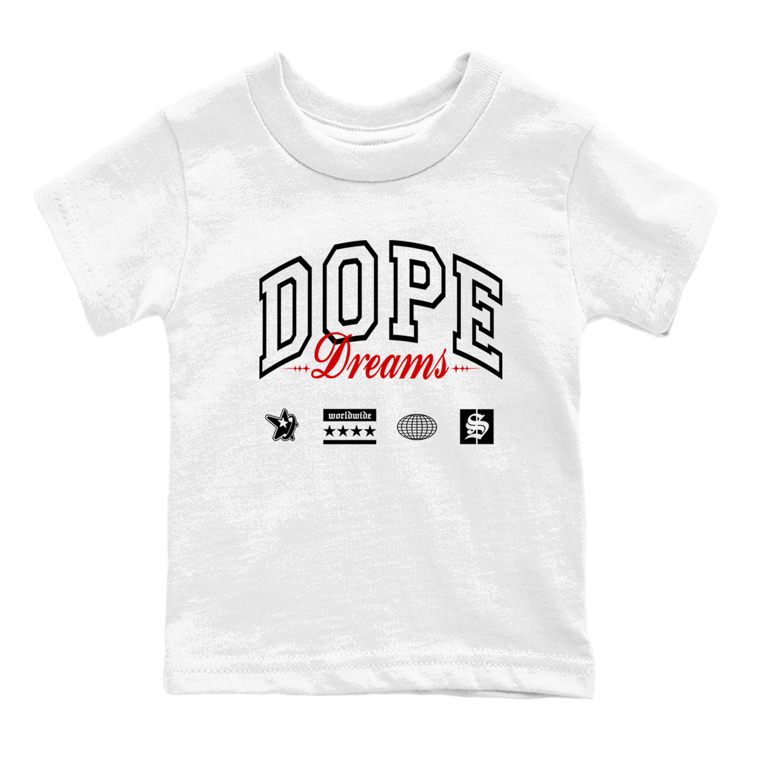 Air Jordan 14 Black Toe t shirts to match sneakers Dope Dreams sneaker match tees 14s Black Toe sneaker match tee Drip Gear Zone Youth Baby White 2 tee