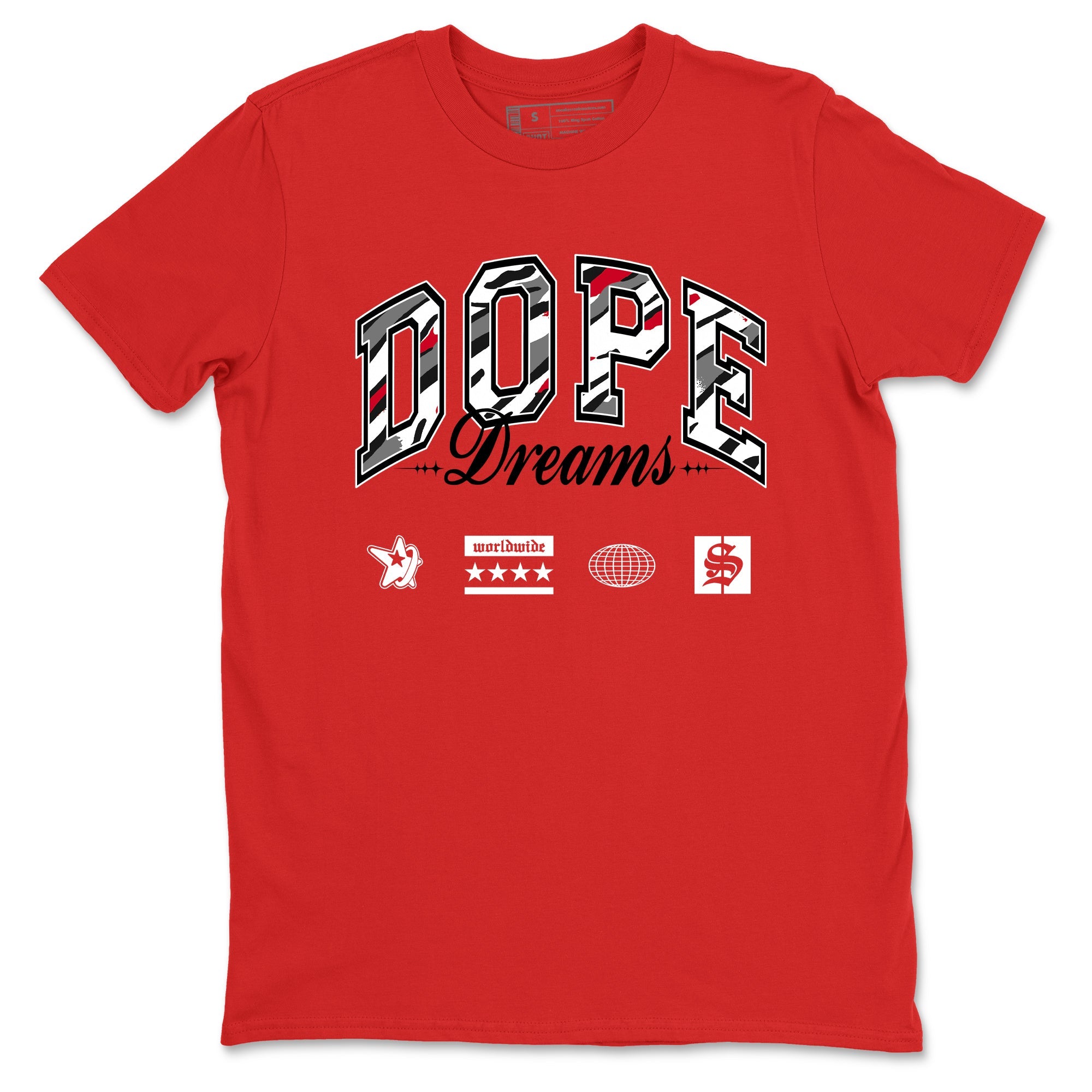 Sneaker Threads  Sneaker Tees To Match Air Jordan 8 Bunny  Dope Dreams Graphic Tee Red 2. Perfect for Jordan releases 2025 colorways.