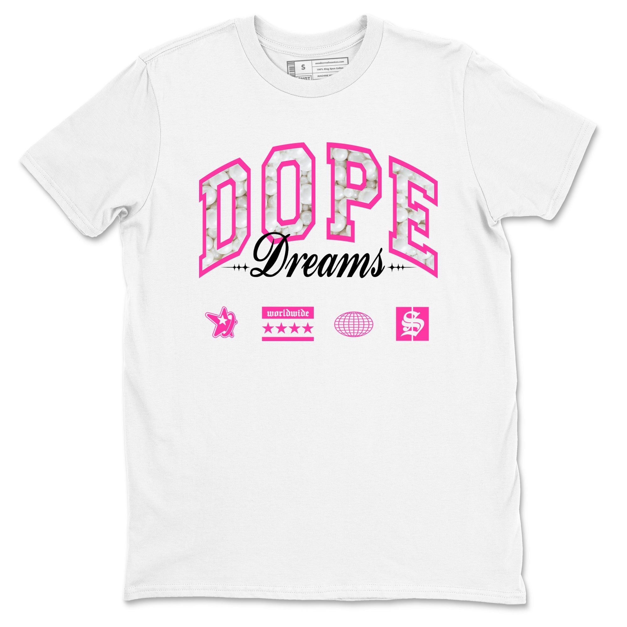 Nike KD 4 Retro Aunt Pearl shirts to match jordans Dope Dreams sneaker match tees Nike KD 4 Aunt Pearl match shoes to clothes Drip Gear Zone unisex cotton White 2 shirts