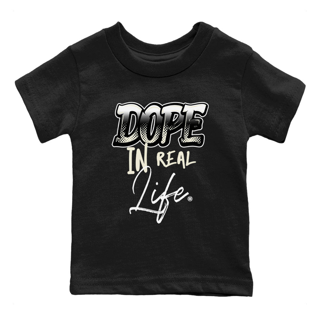 AJ5 Sail shirt to match jordans Dope In Real Life sneaker tees Air Jordan 5 Sail Drip Gear Zone baby toddler Black 2 cotton Shirt