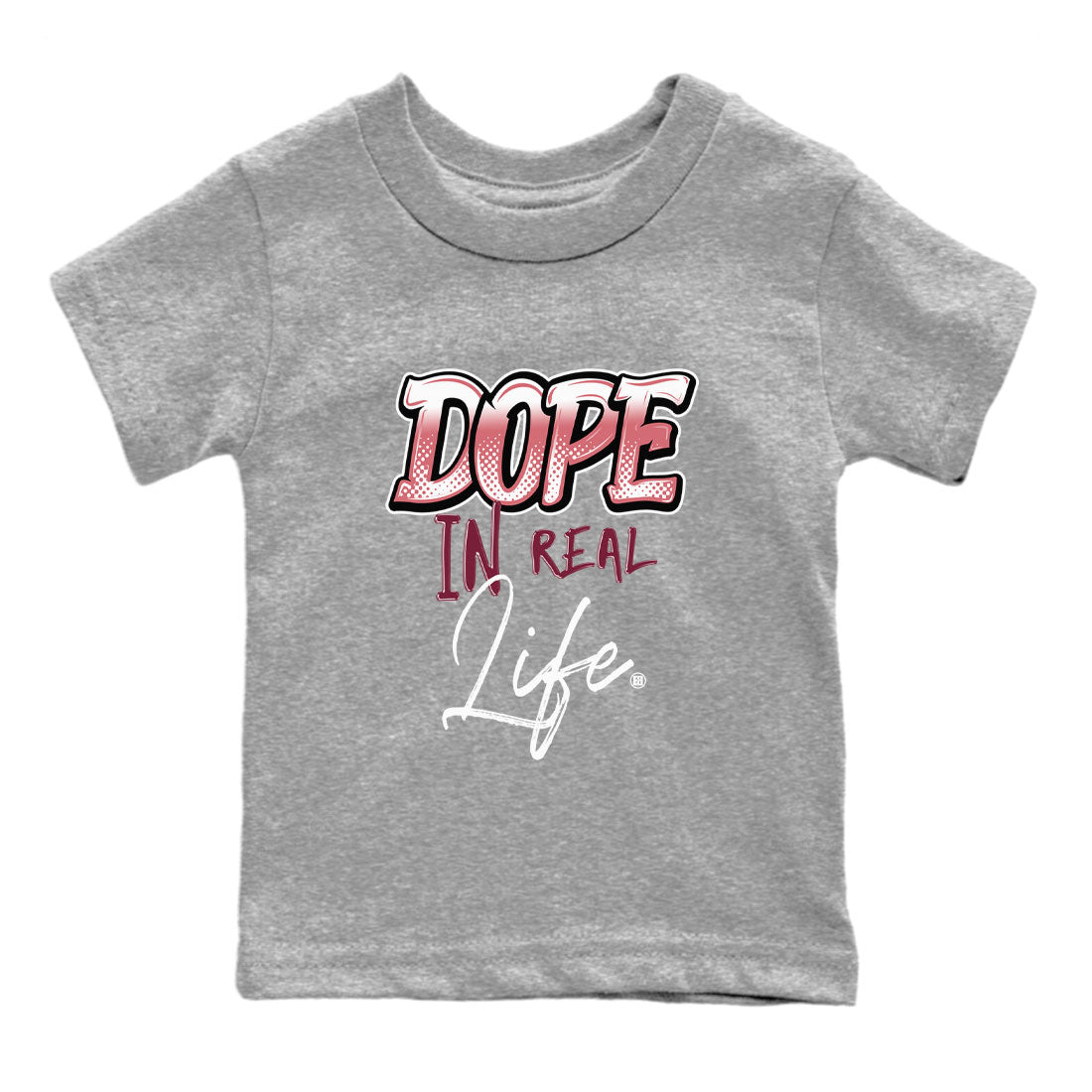 Dunk Low Valentine's Day shirt to match jordans Dope In Real Life sneaker tees Dunk Valentines Day 2024 Drip Gear Zone Casual Crew Neck T-Shirt Baby Toddler Heather Grey 2 T-Shirt