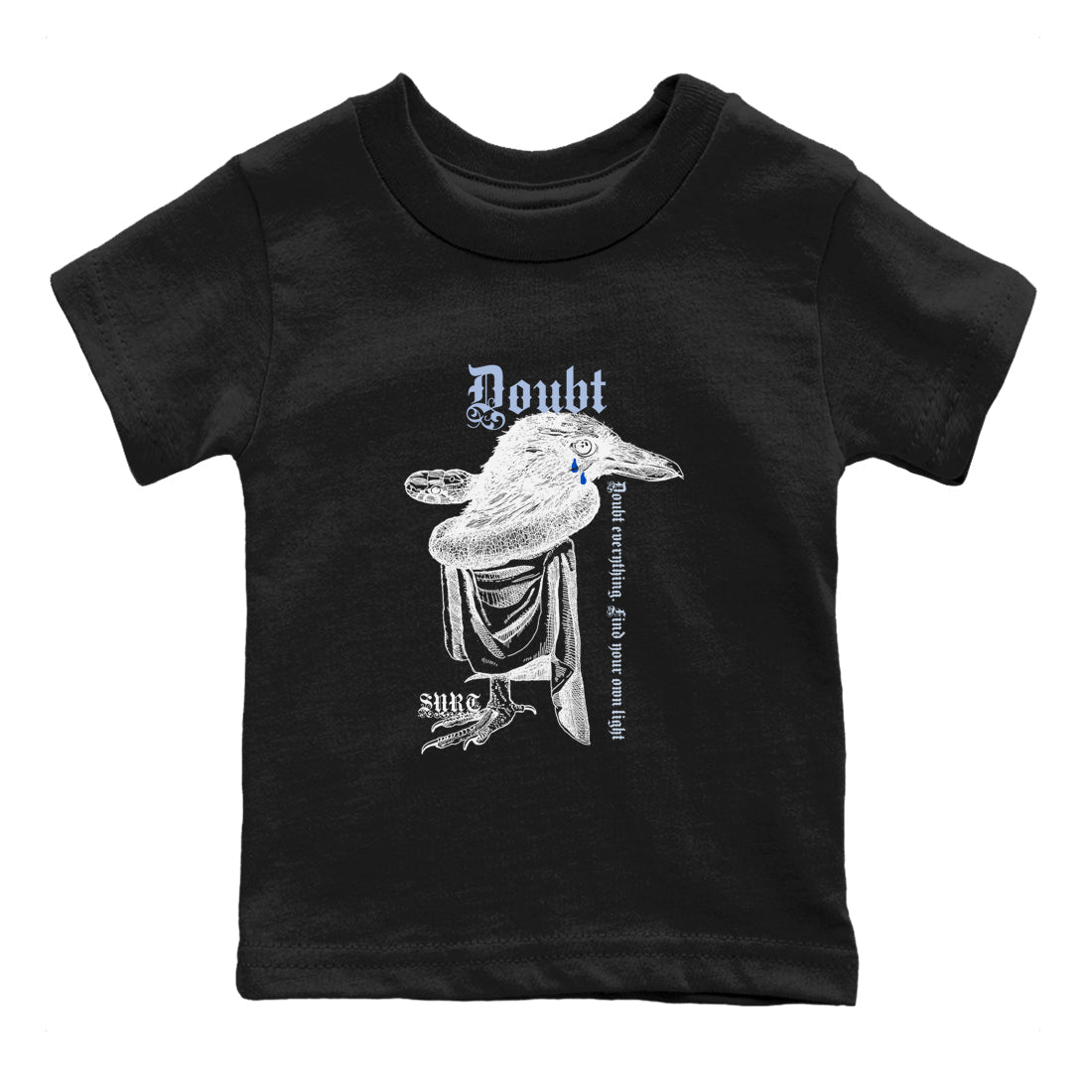 11s Low Space shirt to match jordans Doubt Everything sneaker tees Air Jordan 11 Low Space Drip Gear Zone baby toddler Black 2 cotton Shirt