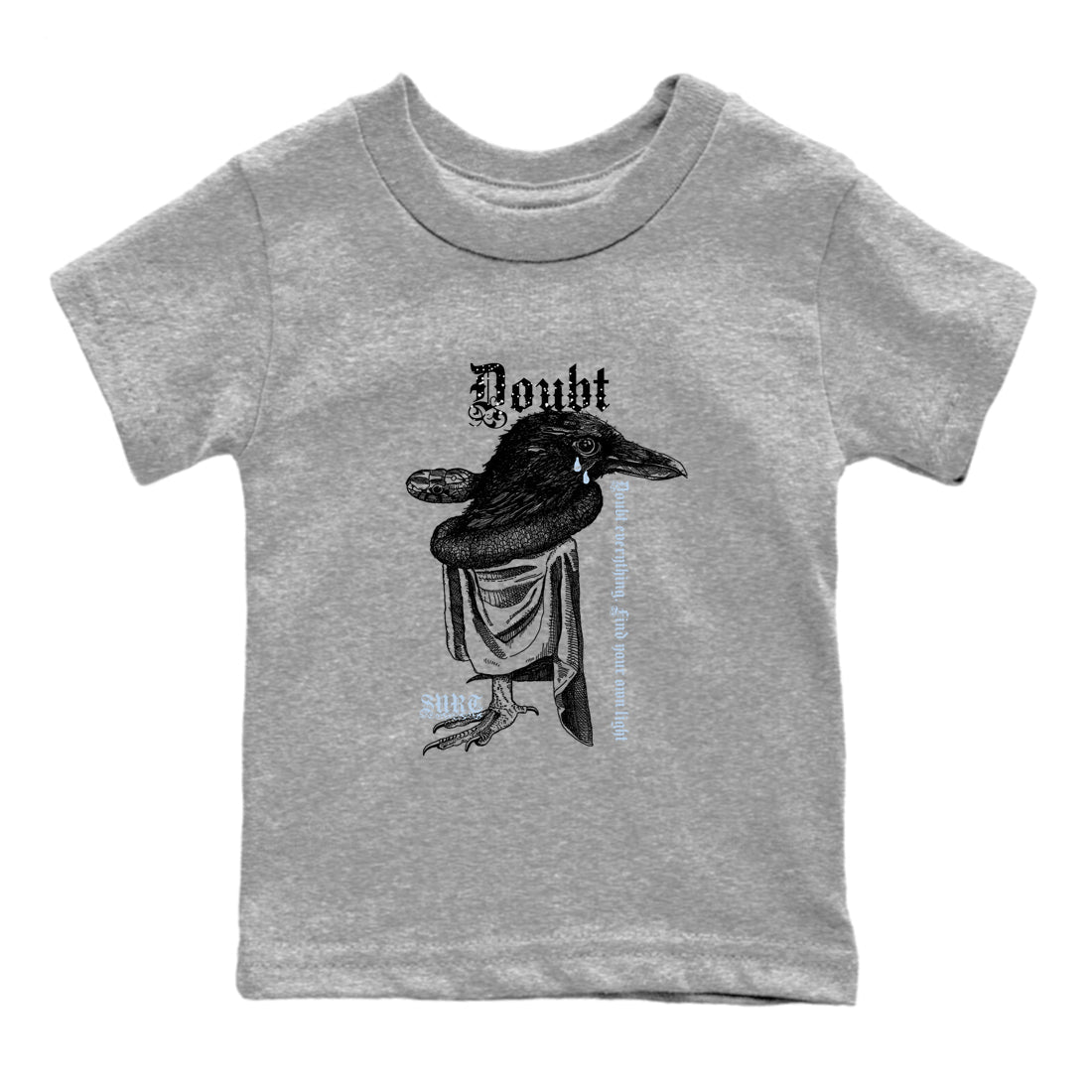 6s White Black shirt to match jordans Doubt Everything sneaker tees Air Jordan 6 White Black Drip Gear Zone baby toddler Heather Grey 2 cotton Shirt