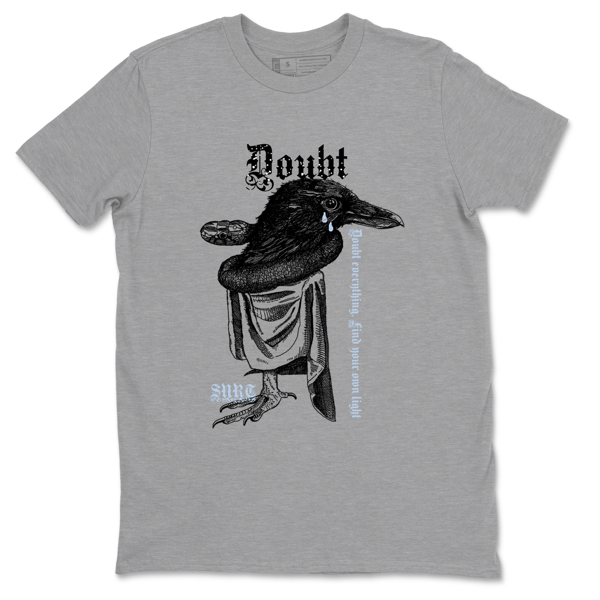 6s Reverse Cookies shirt to match jordans Doubt Everything sneaker tees Air Jordan 6 Reverse Cookies Drip Gear Zone unisex cotton Heather Grey 2 crew neck shirt