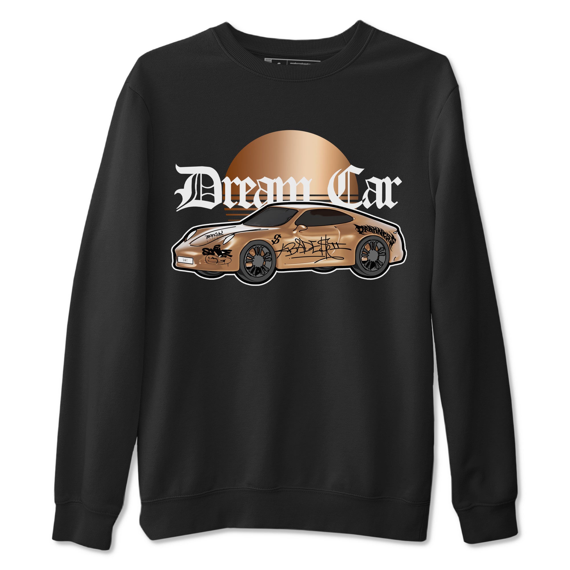 Foams One Metallic Copper shirts to match jordans Dream Car sneaker match tees Air Foamposite One Metallic Copper match shoes to clothes Drip Gear Zone unisex cotton Black 2 shirts