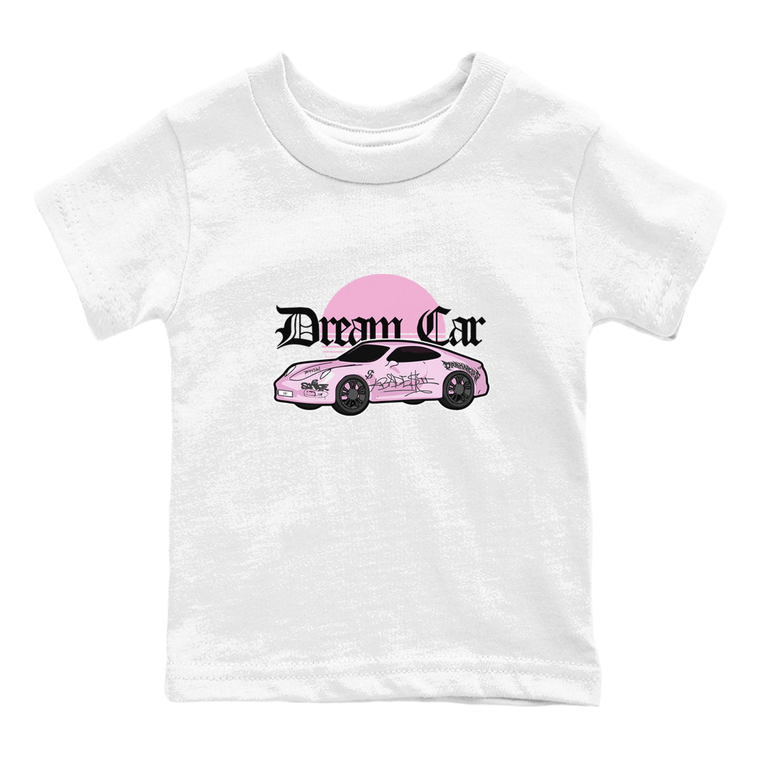 4s Retro Orchid shirts to match jordans Dream Car sneaker match tees Air Jordan 4 WMNS Orchid match shoes to clothes Drip Gear Zone Youth Baby White 2 tee