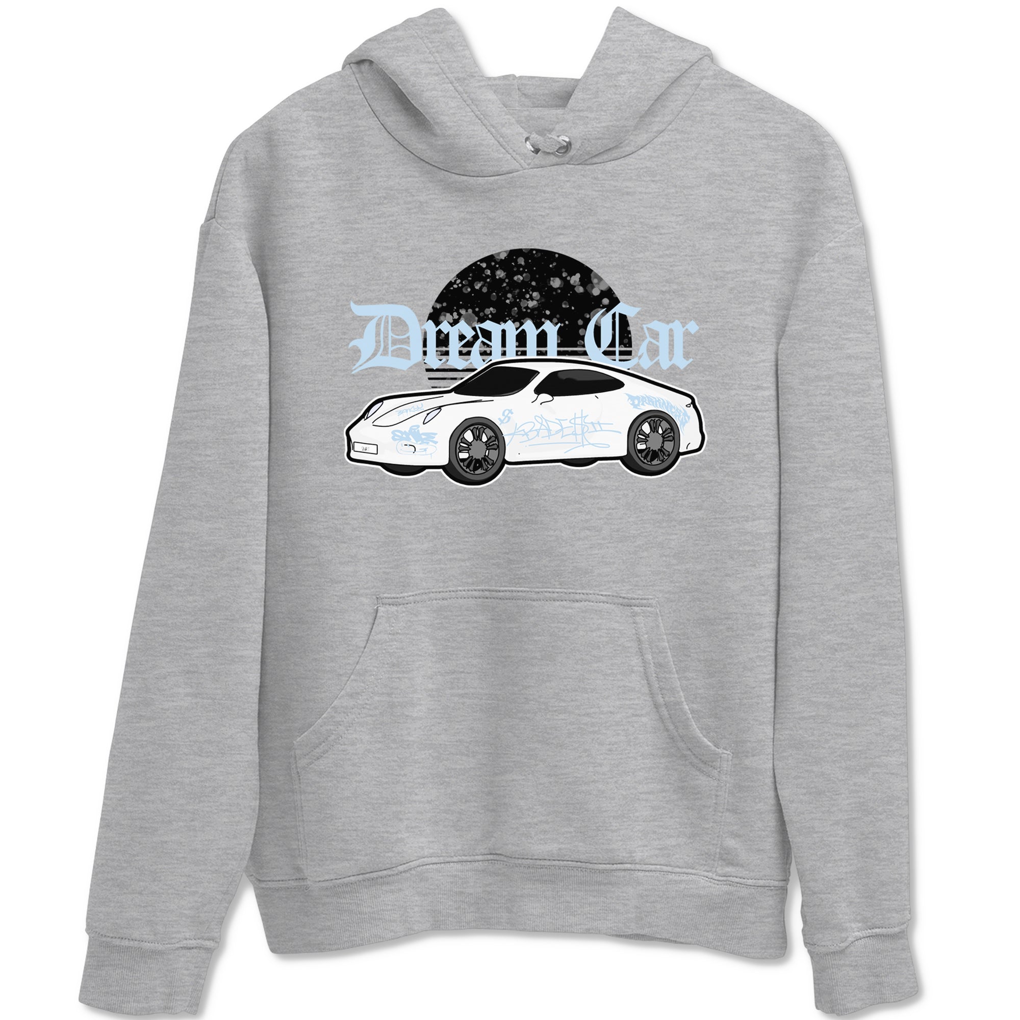 AJ6 White Black shirts to match jordans Dream Car sneaker match tees Air Jordan 6 White Black Drip Gear Zone streetwear brand Heather Grey 2 unisex cotton tee
