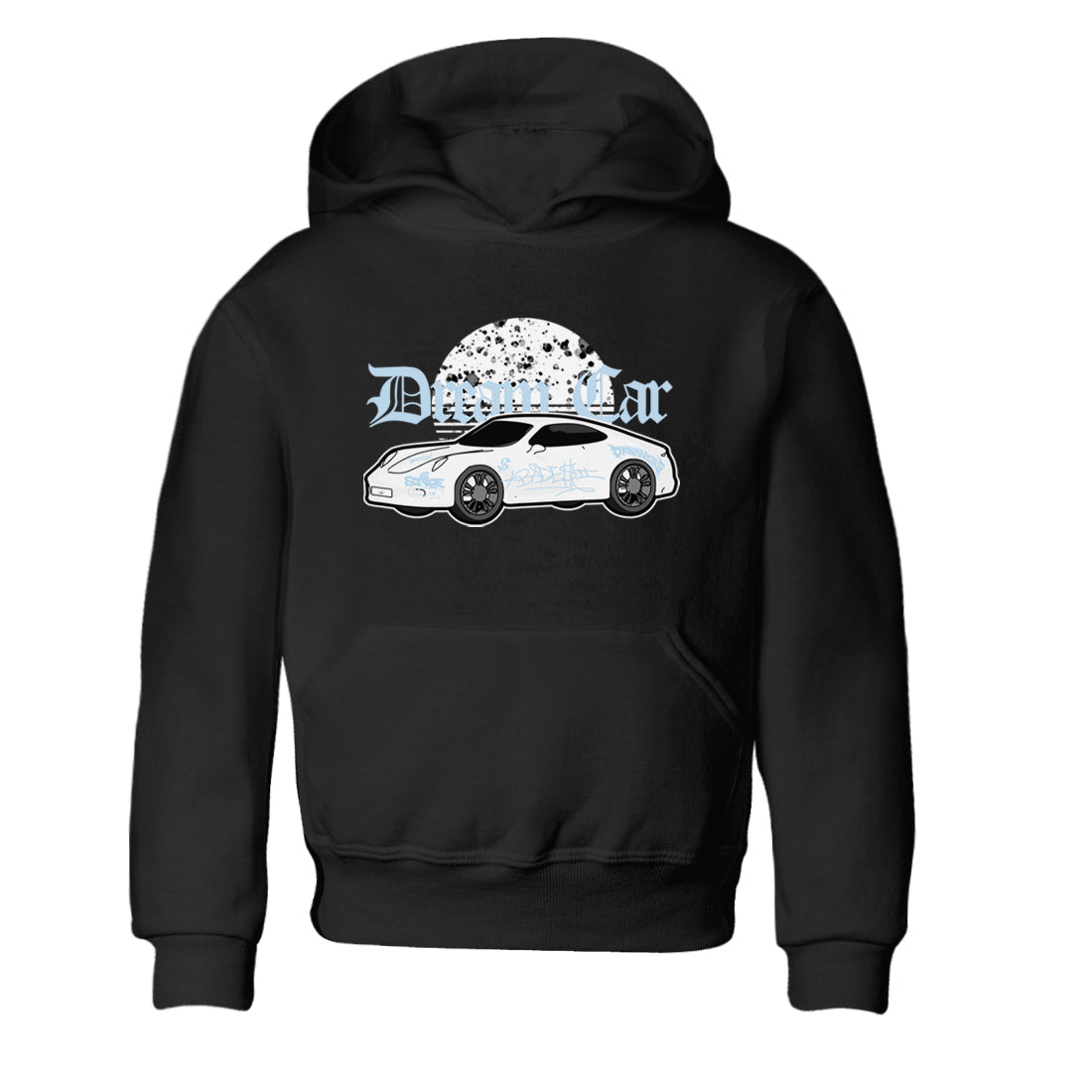 AJ6 White Black shirts to match jordans Dream Car sneaker match tees Air Jordan 6 White Black Drip Gear Zone streetwear brand Baby and Youth Black 2 cotton tee