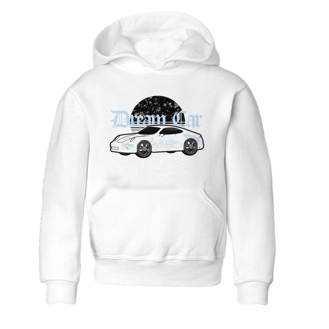AJ6 White Black shirts to match jordans Dream Car sneaker match tees Air Jordan 6 White Black Drip Gear Zone streetwear brand Baby and Youth White 2 cotton tee