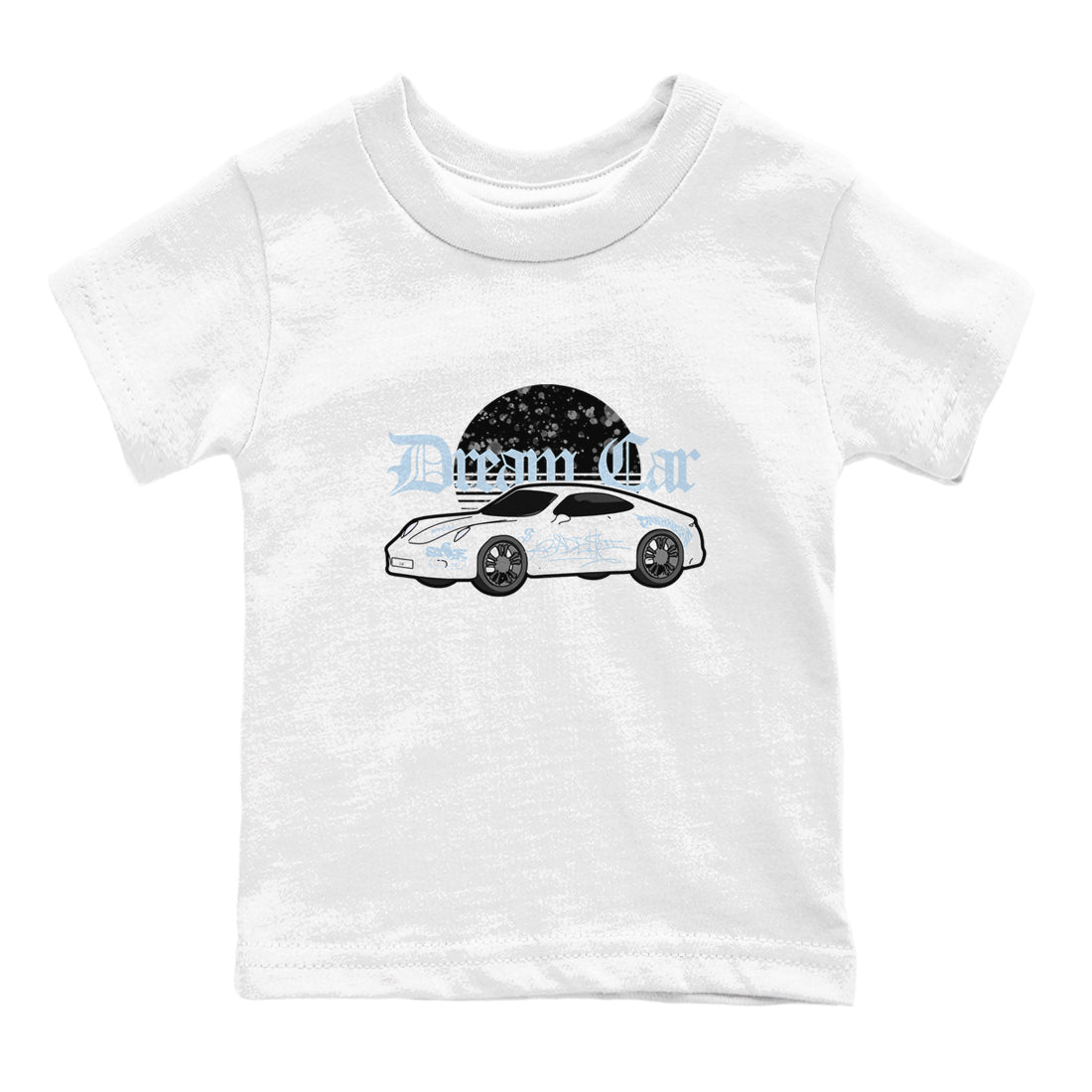 AJ6 White Black shirts to match jordans Dream Car sneaker match tees Air Jordan 6 White Black Drip Gear Zone streetwear brand Baby and Youth White 2 cotton tee