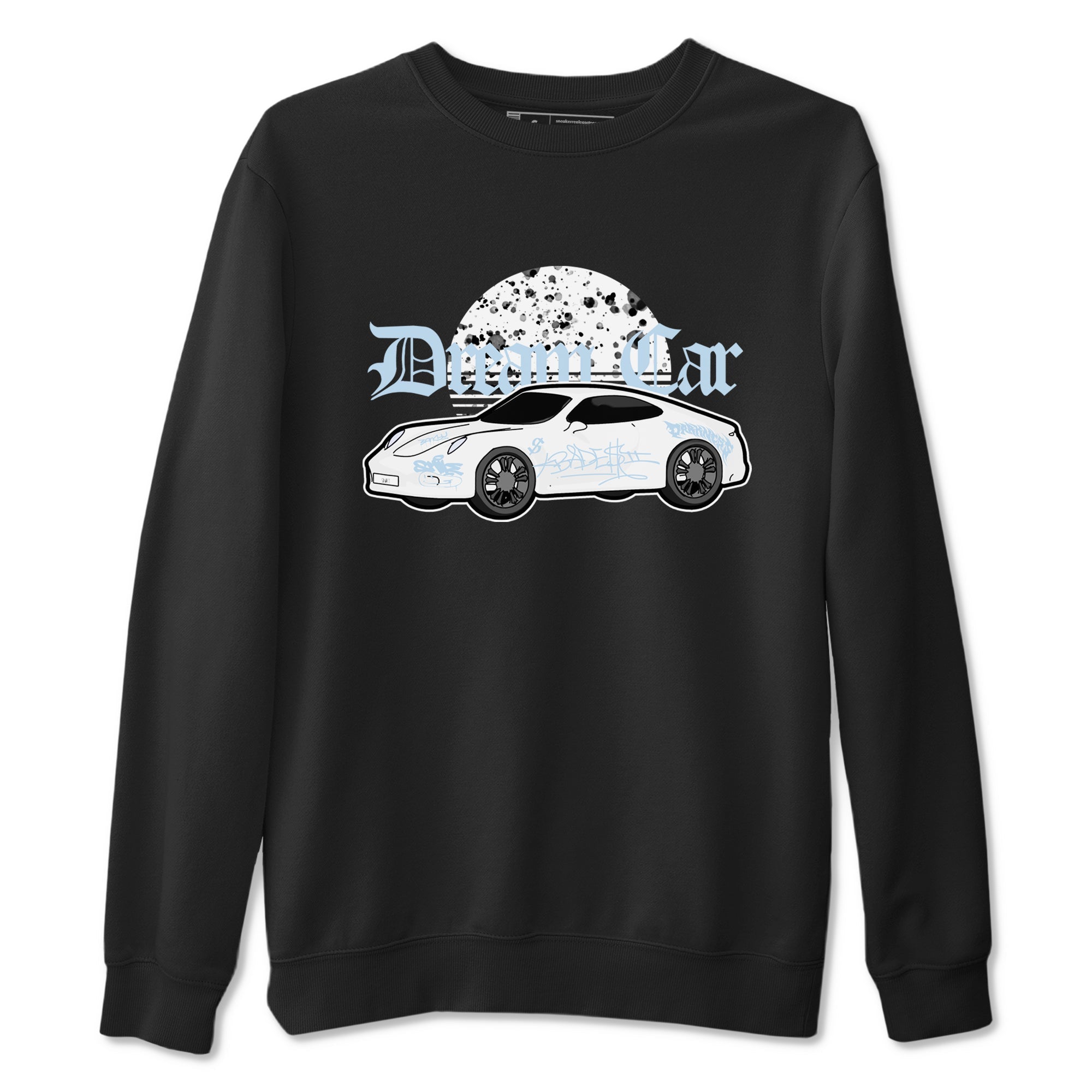 AJ6 White Black shirts to match jordans Dream Car sneaker match tees Air Jordan 6 White Black Drip Gear Zone streetwear brand Black 2 unisex cotton tee