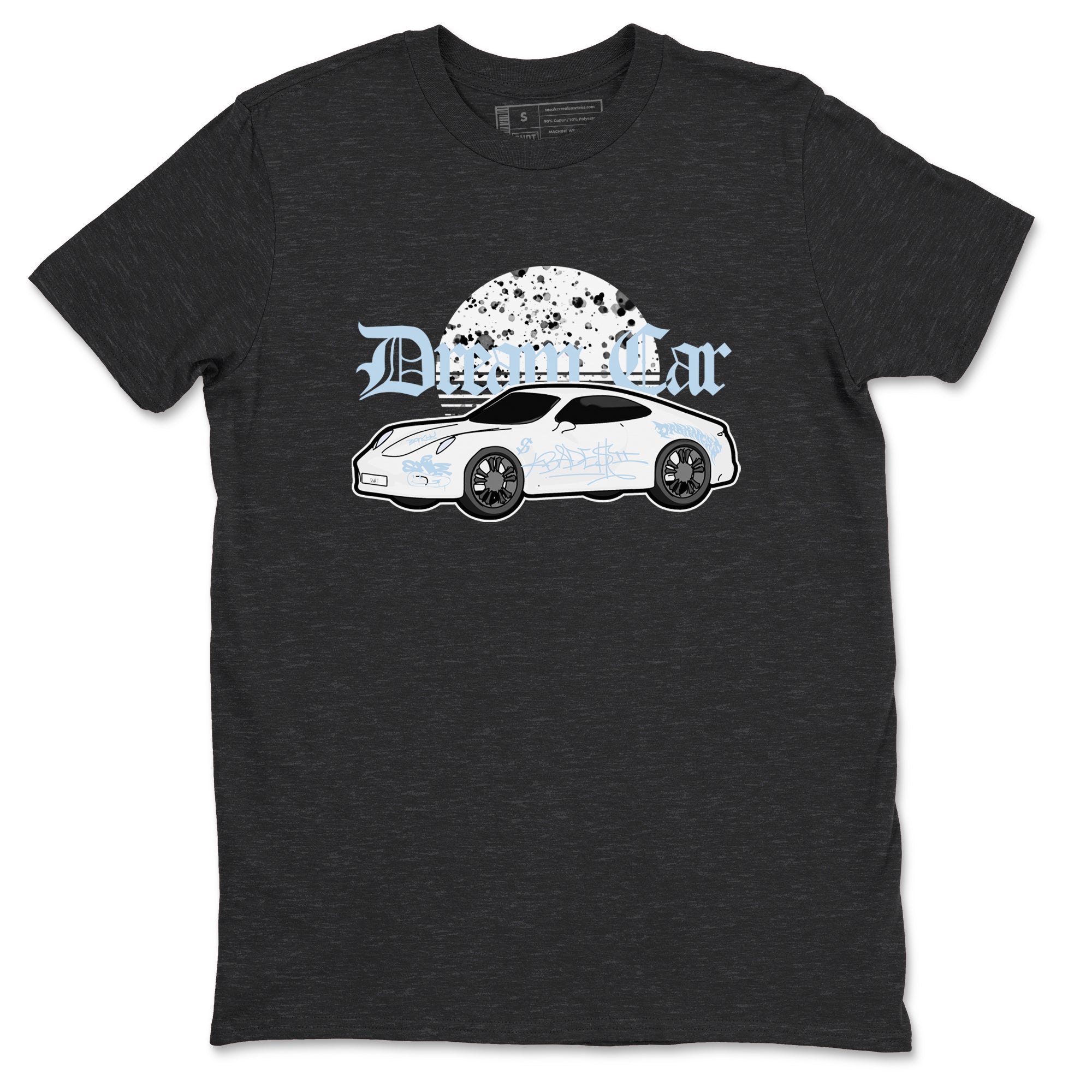 AJ6 White Black shirts to match jordans Dream Car sneaker match tees Air Jordan 6 White Black Drip Gear Zone streetwear brand Charcoal Heather 2 unisex cotton tee