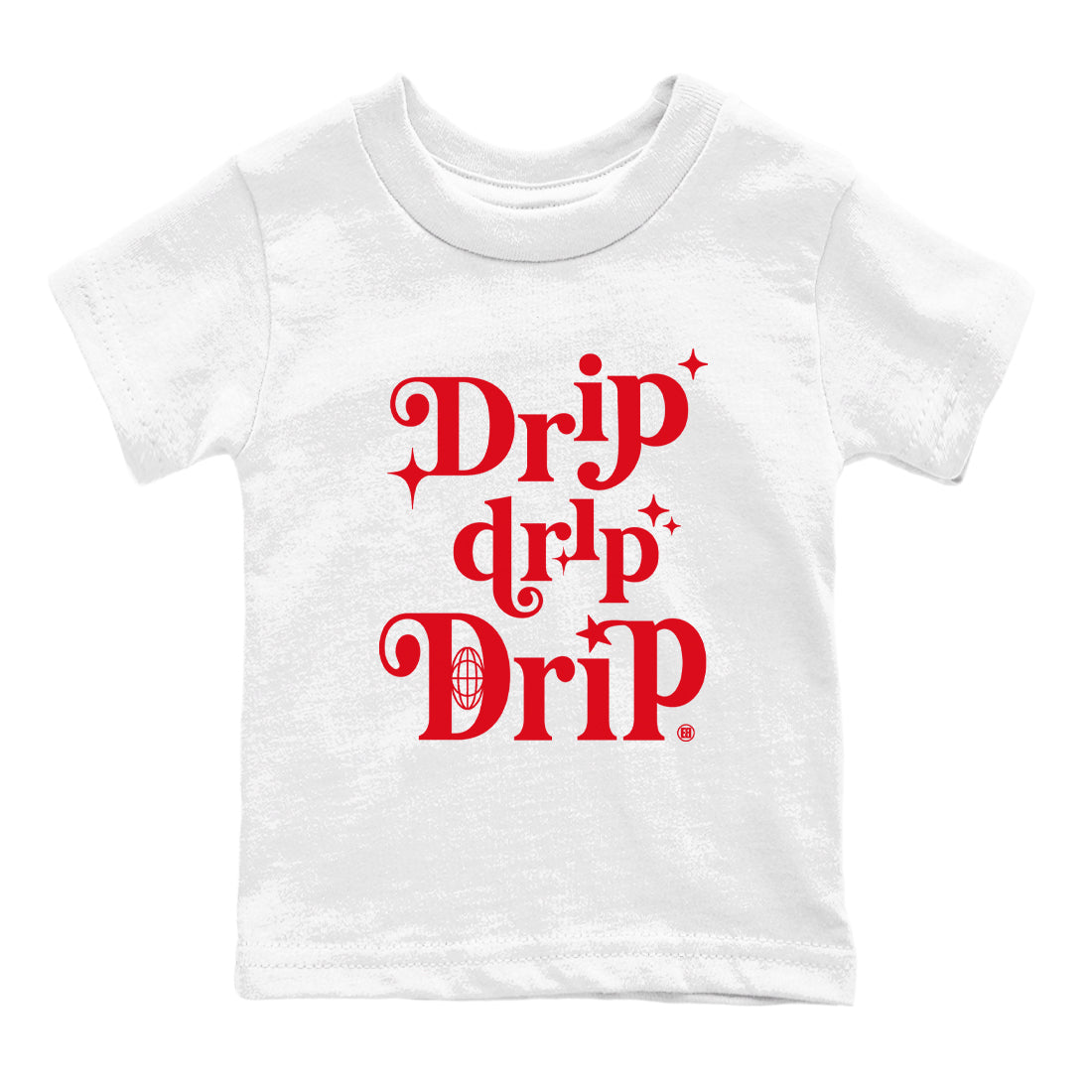 AE 1 Bred shirts to match jordans Drip Drip Drip sneaker match tees AE 1 Bred match shoes to clothes Drip Gear Zone Youth Baby White 2 tee