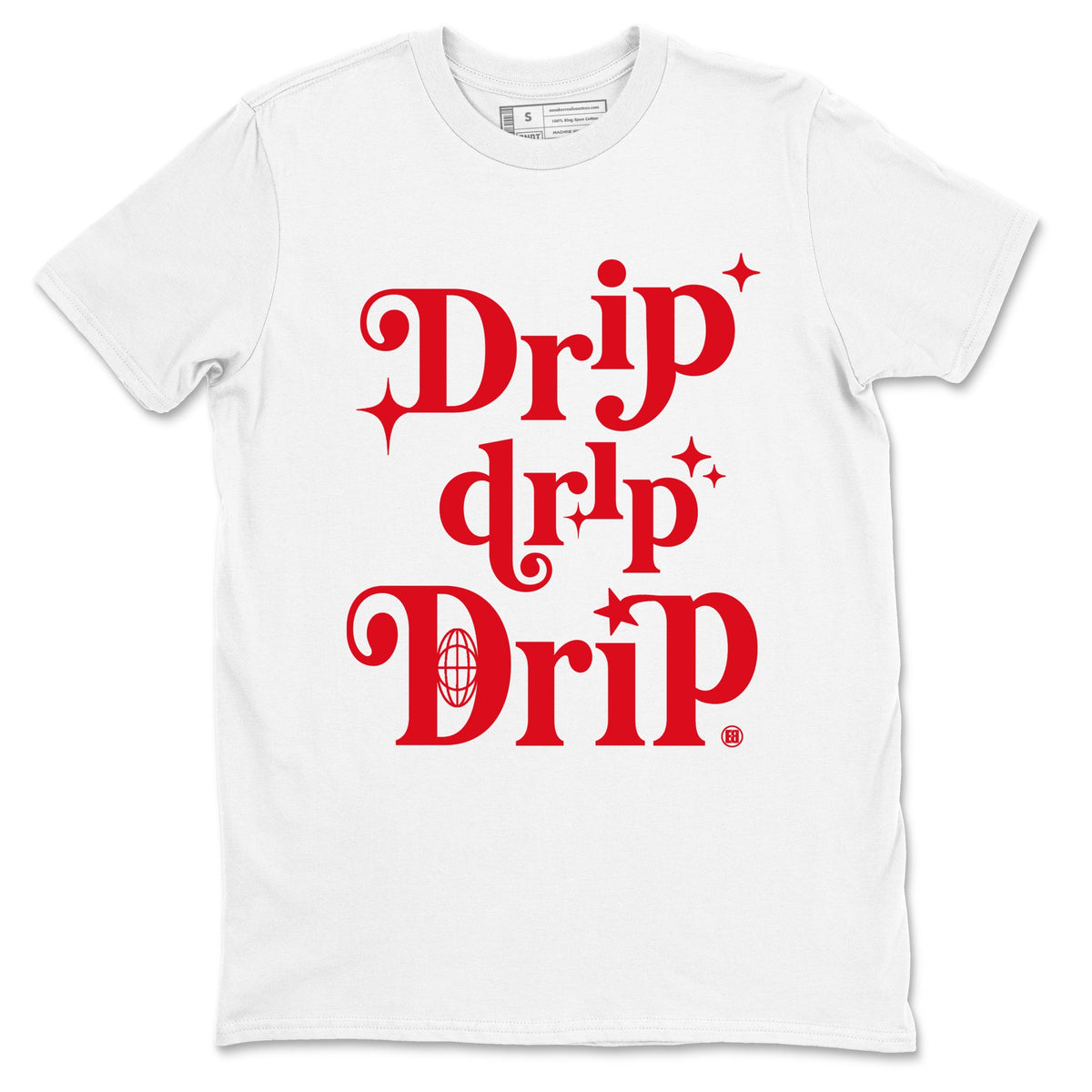AE 1 Bred shirts to match jordans Drip Drip Drip sneaker match tees AE 1 Bred match shoes to clothes Drip Gear Zone unisex cotton White 2 shirts