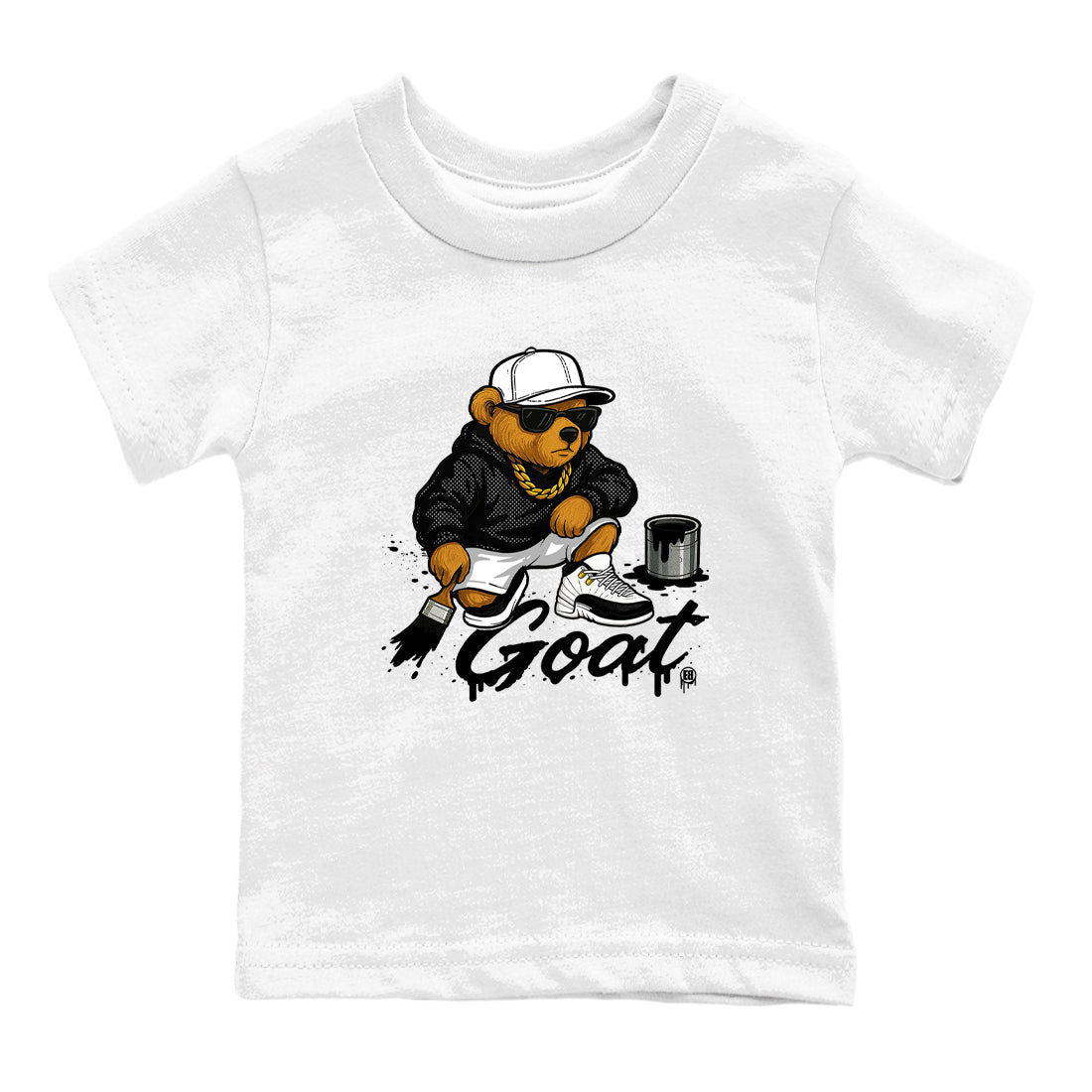Sneaker Threads  Sneaker Tees To Match Air Jordan 12 Taxi  Drip The GOAT Youth Graphic Tee White 2. Perfect for Jordan releases 2025 colorways.