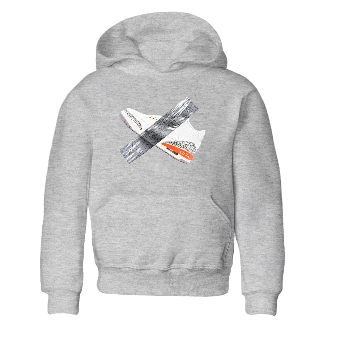 3s Georgia Peach shirt to match jordans Duct Tape sneaker tees Air Jordan 3 Georgia Peach Drip Gear Zone baby toddler Heather Grey 2 cotton Shirt