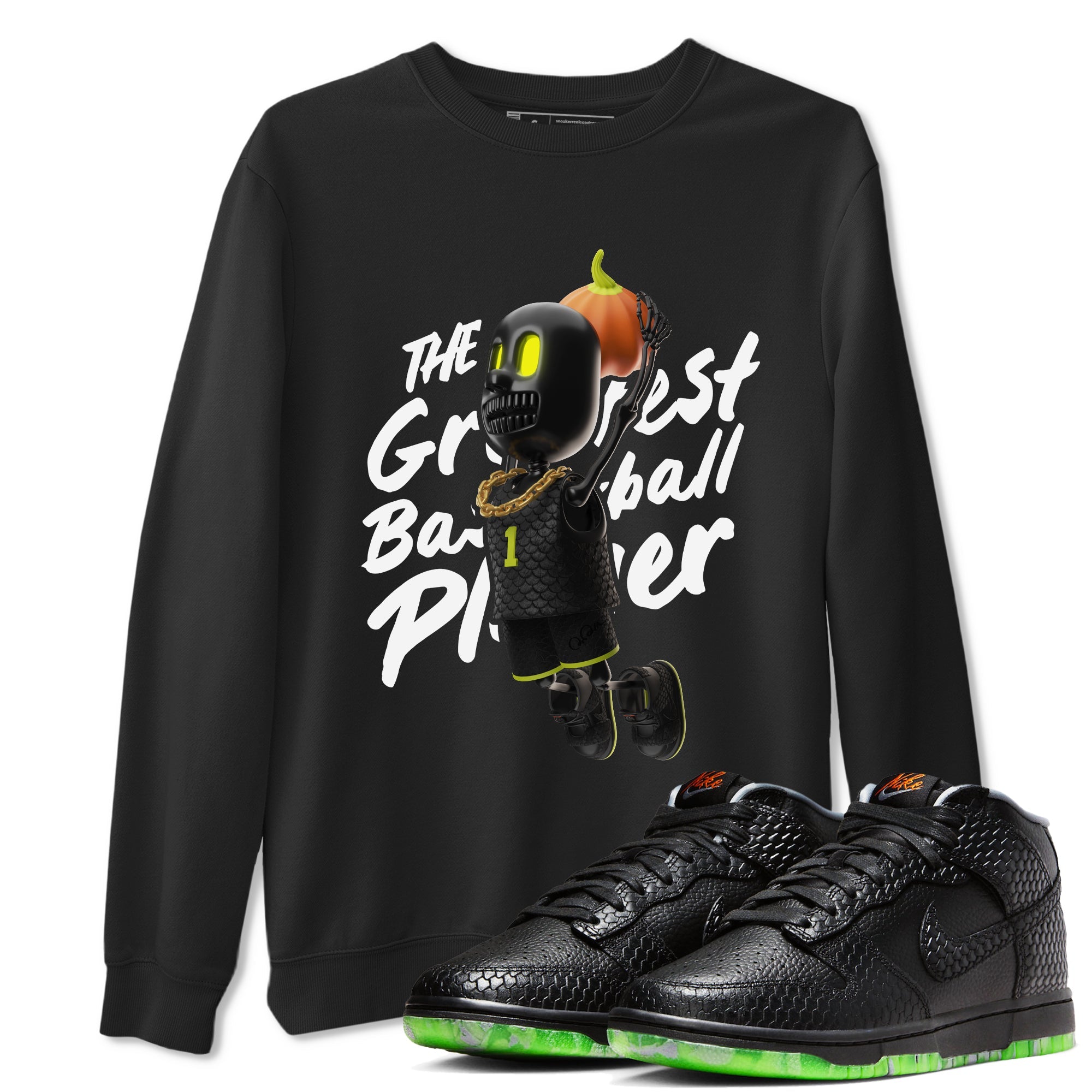 Dunk Halloween shirt to match jordans Dunkshot Boy sneaker tees Halloween Night NikeDunk Halloween Drip Gear Zone Unisex Black 1 T-Shirt