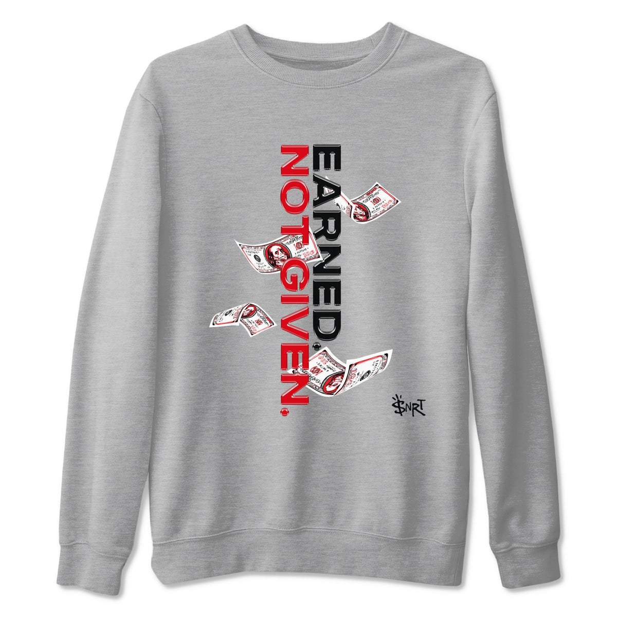 AE 1 Bred shirts to match jordans Earned Not Given sneaker match tees AE 1 Bred match shoes to clothes Drip Gear Zone unisex cotton Heather Grey 2 shirts