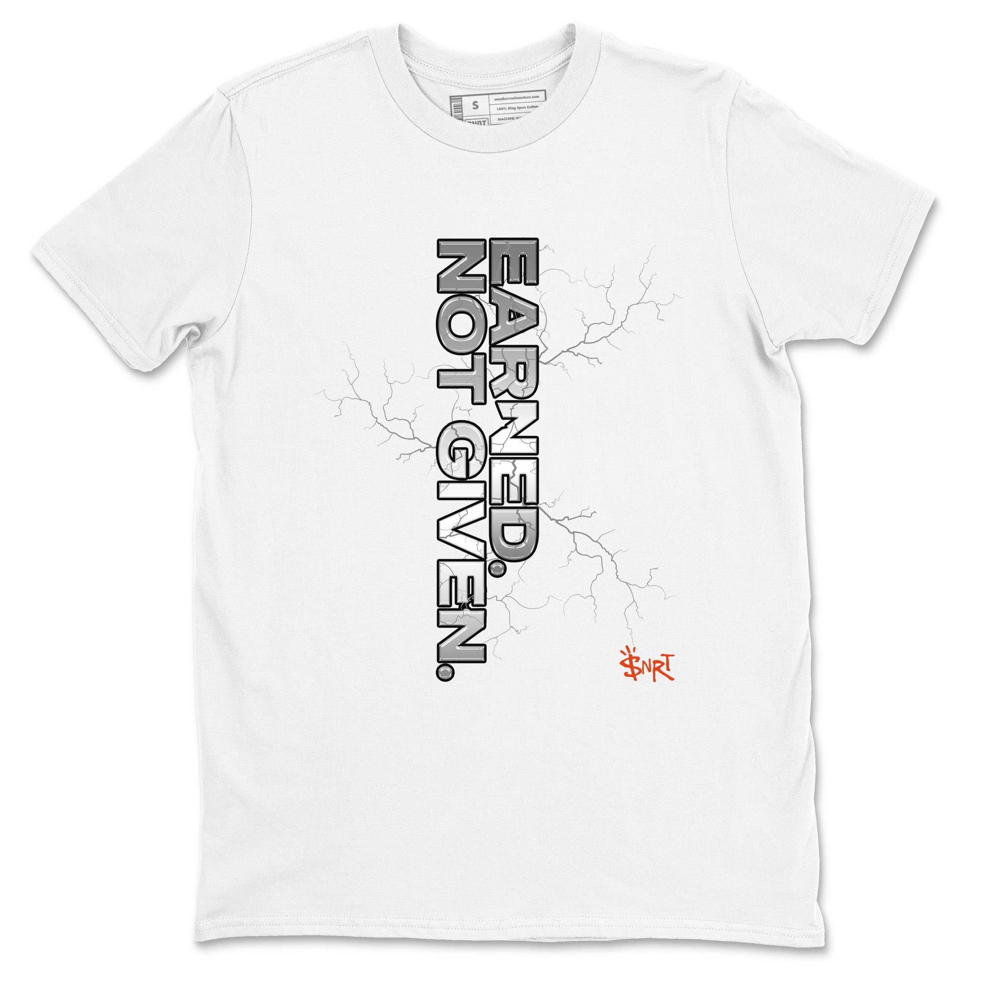 Foams One Jin shirts to match jordans Earned Not Given sneaker match tees Air Foamposite One Jin match shoes to clothes Drip Gear Zone unisex cotton White 2 shirts