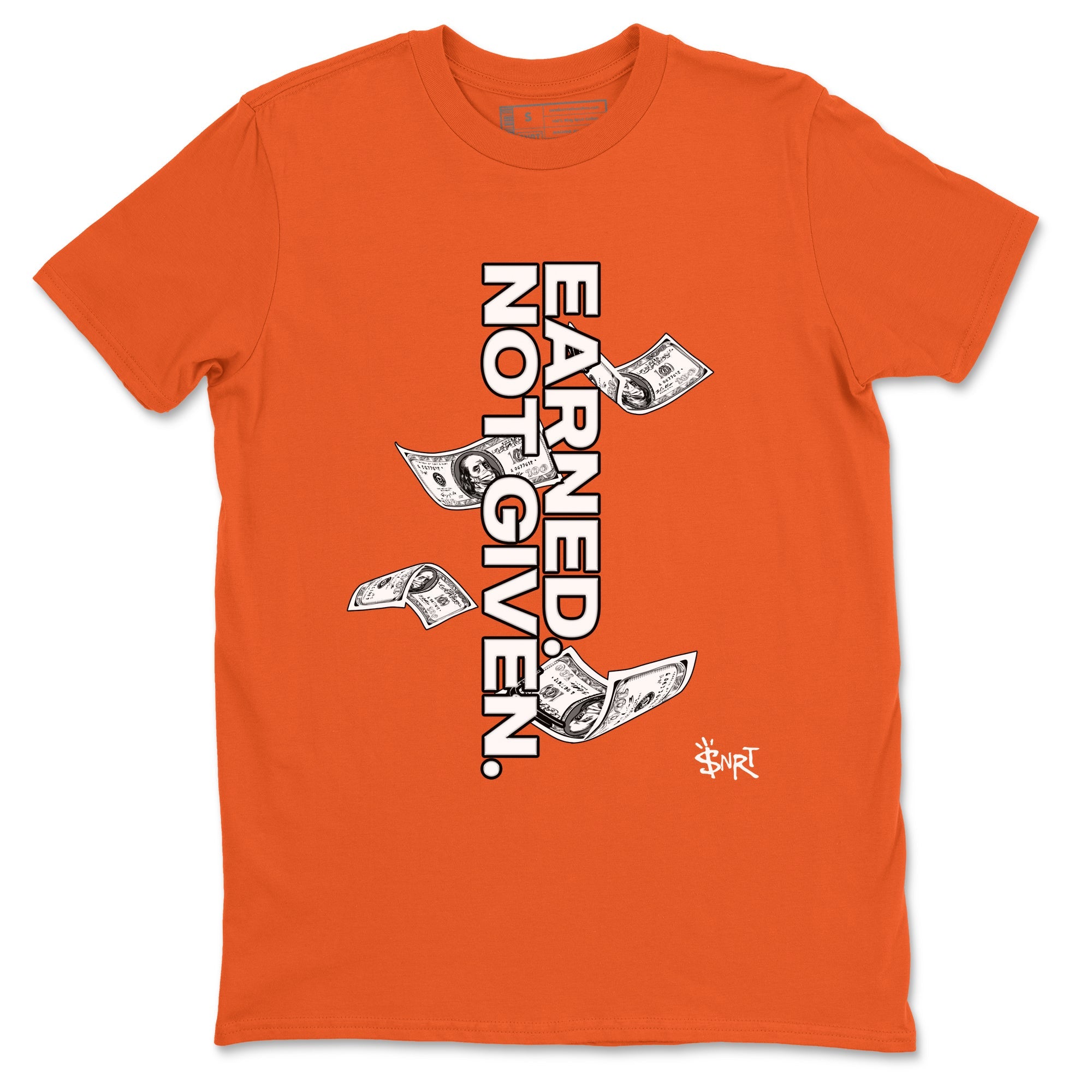 Air Max 1 OG '86 'Summit White and Cosmic Clay shirts to match jordans Earned Not Given sneaker match tees Air Max 1 Cosmic Clay match shoes to clothes Drip Gear Zone unisex cotton Orange 2 shirts